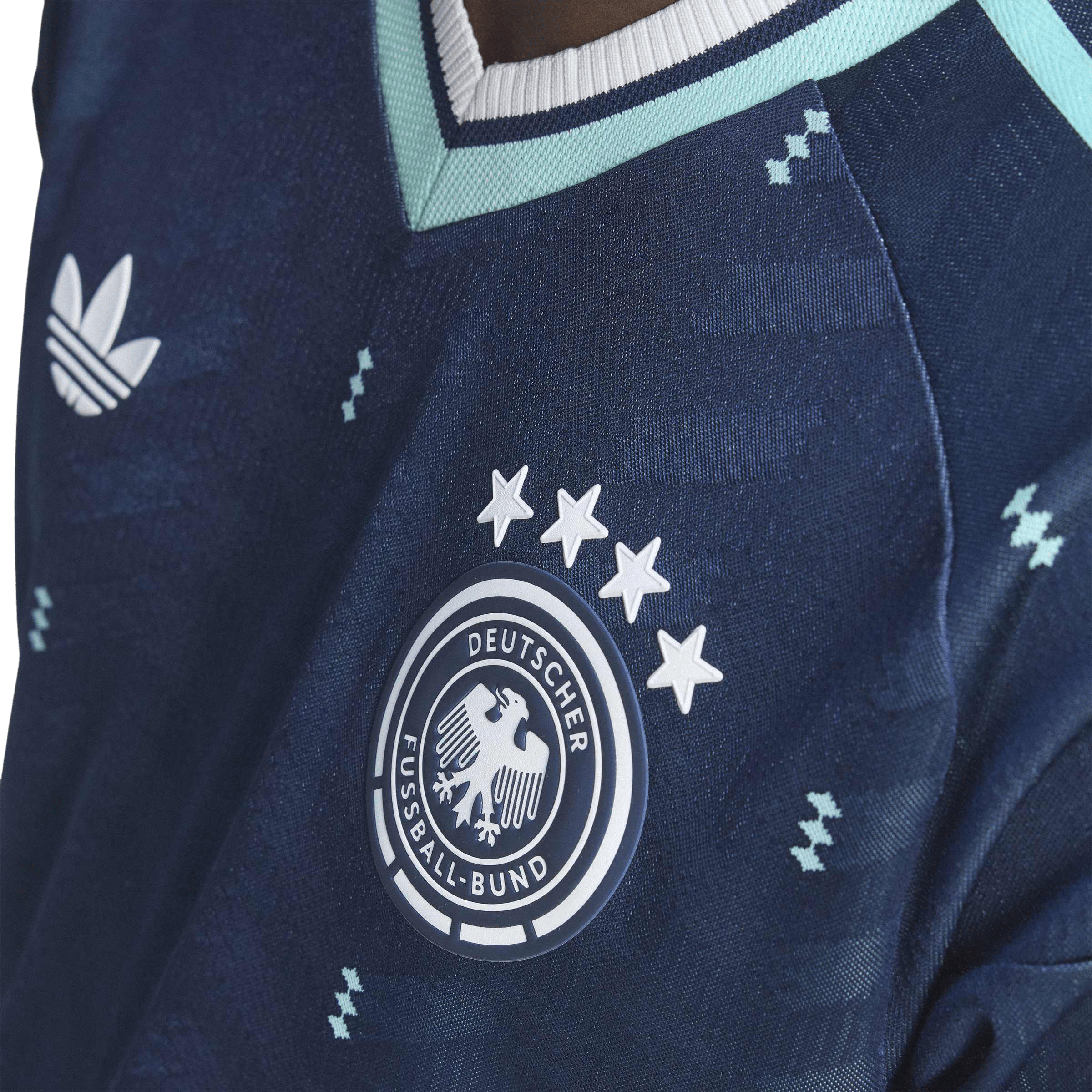 Mens adidas Germany 26 Away Authentic Football Jersey