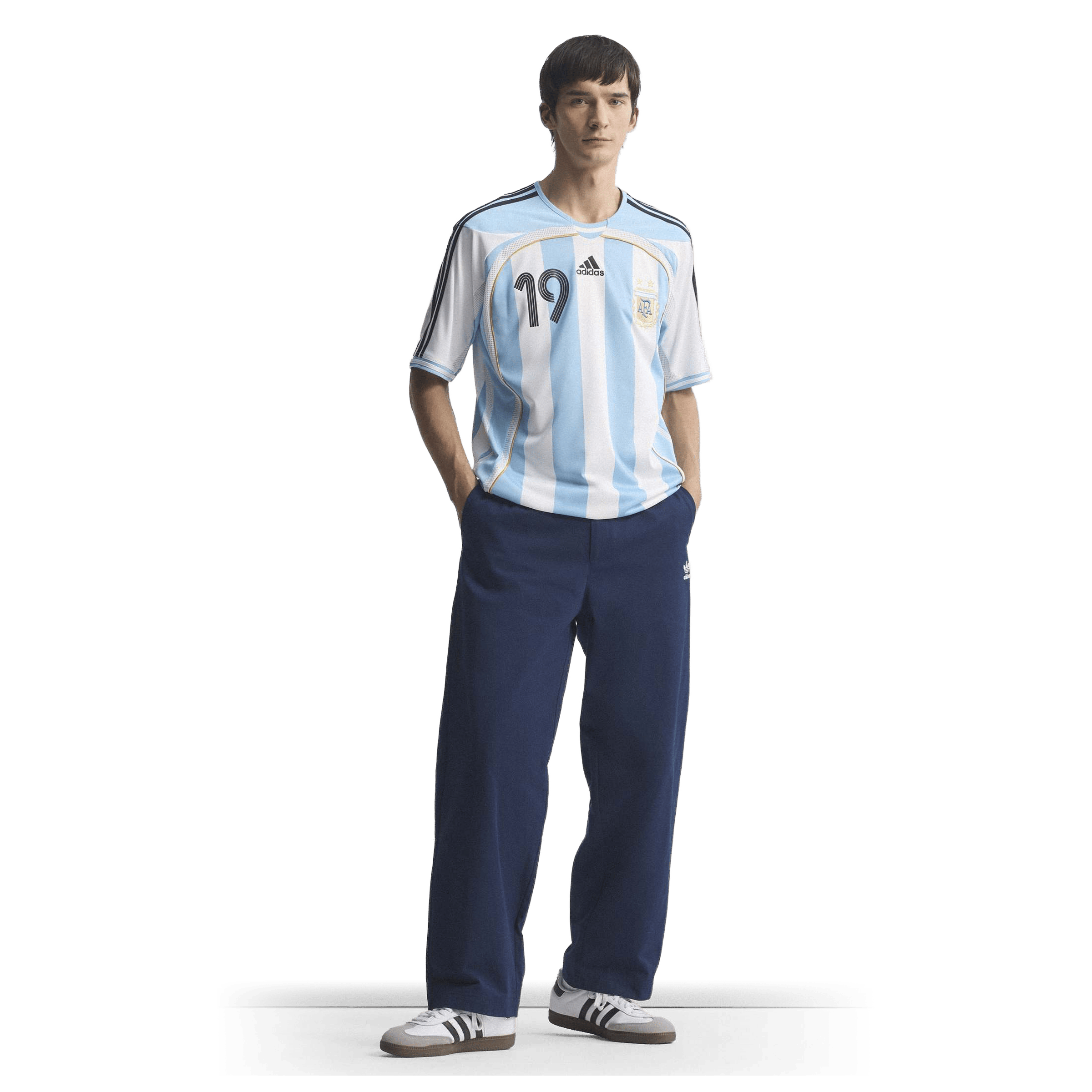 Mens adidas Argentina Home 2006 'Messi' Football Jersey