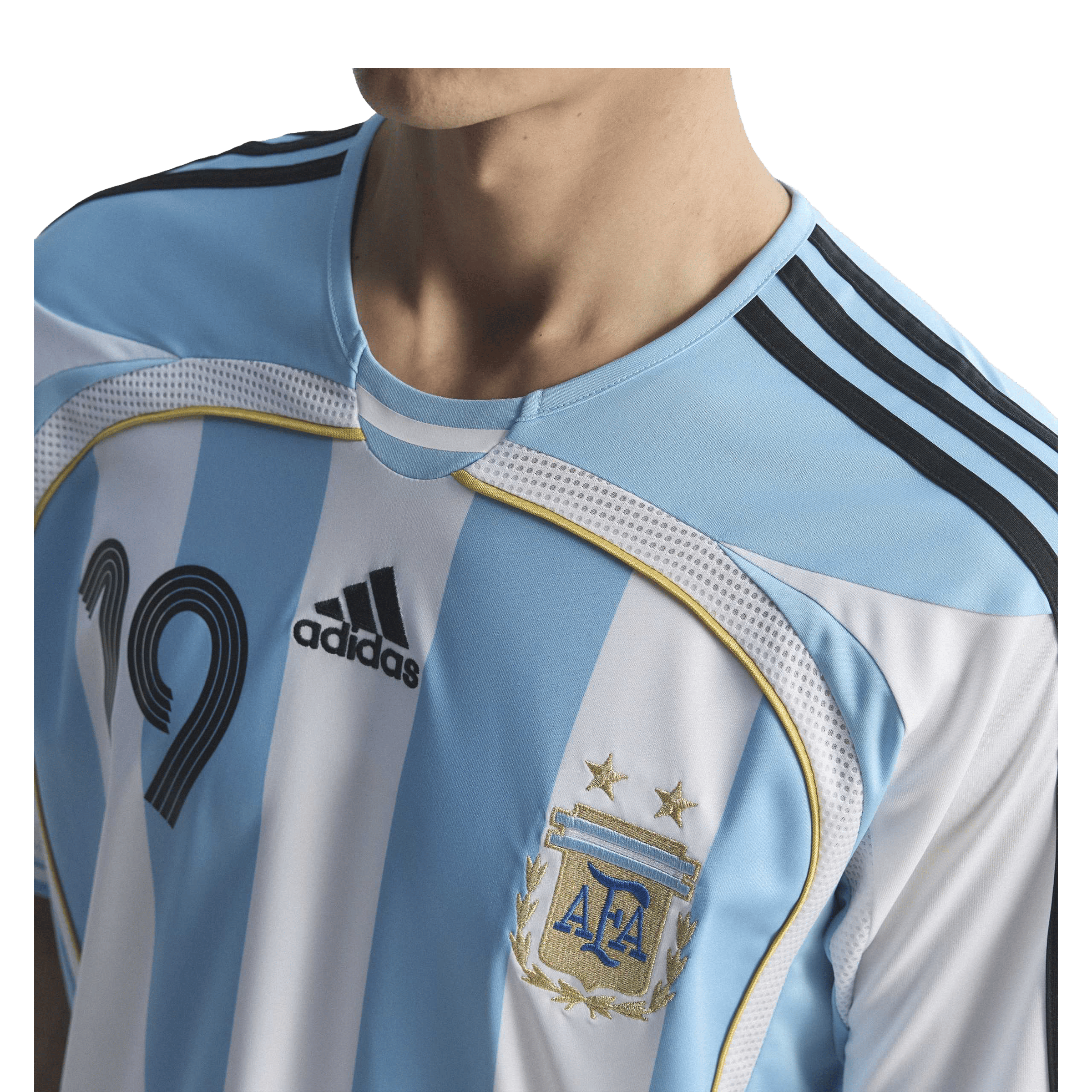 Mens adidas Argentina Home 2006 'Messi' Football Jersey