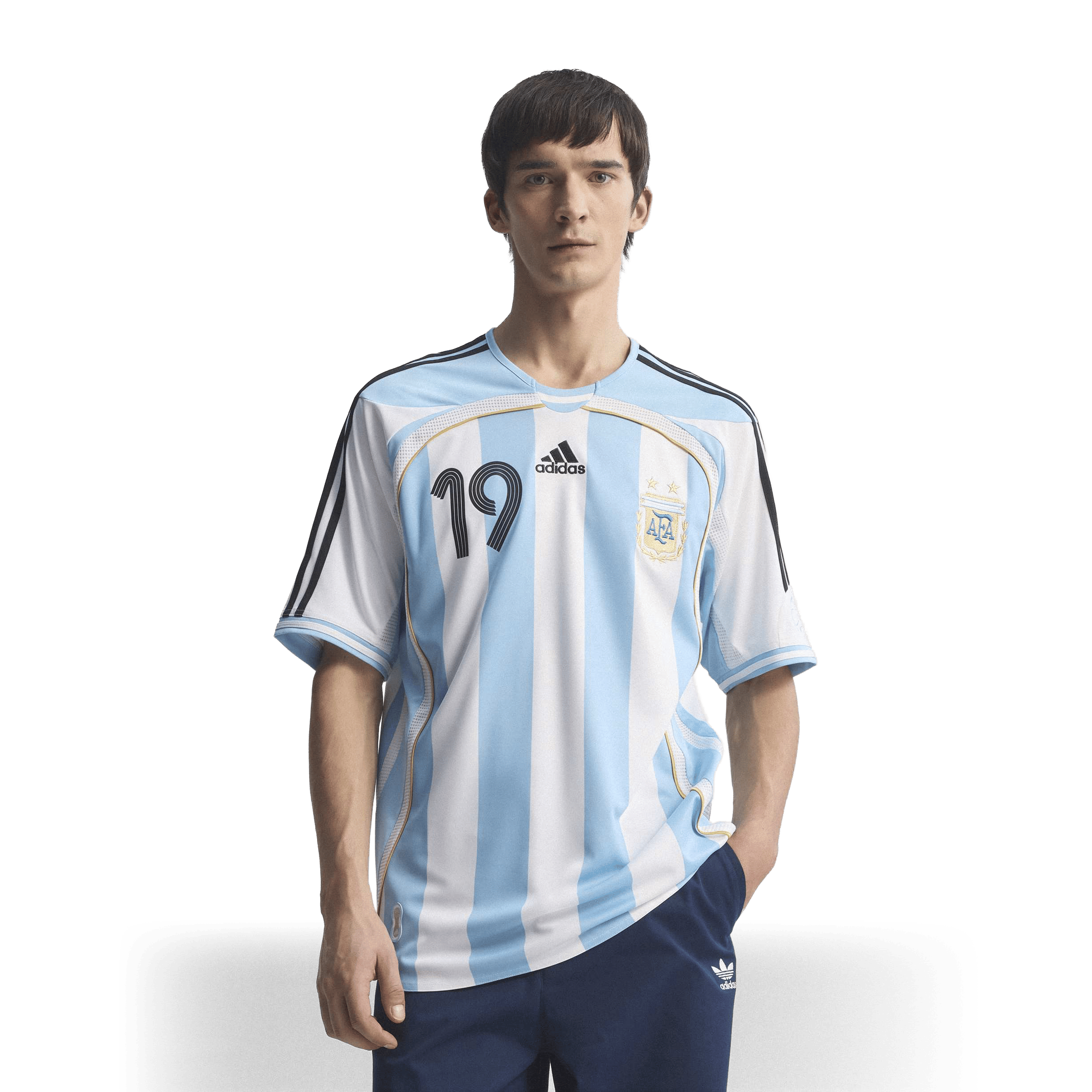 Mens adidas Argentina Home 2006 'Messi' Football Jersey