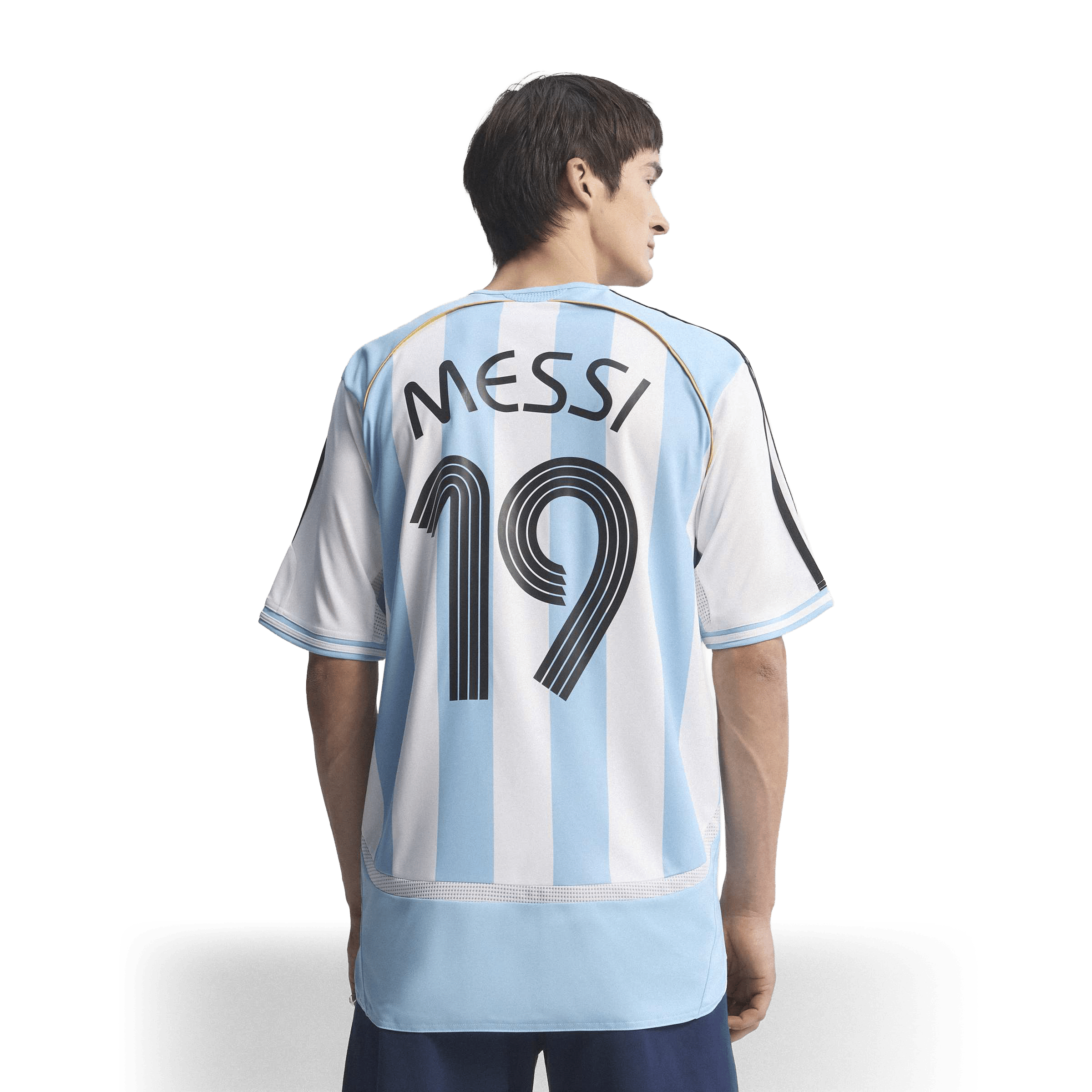Mens adidas Argentina Home 2006 'Messi' Football Jersey