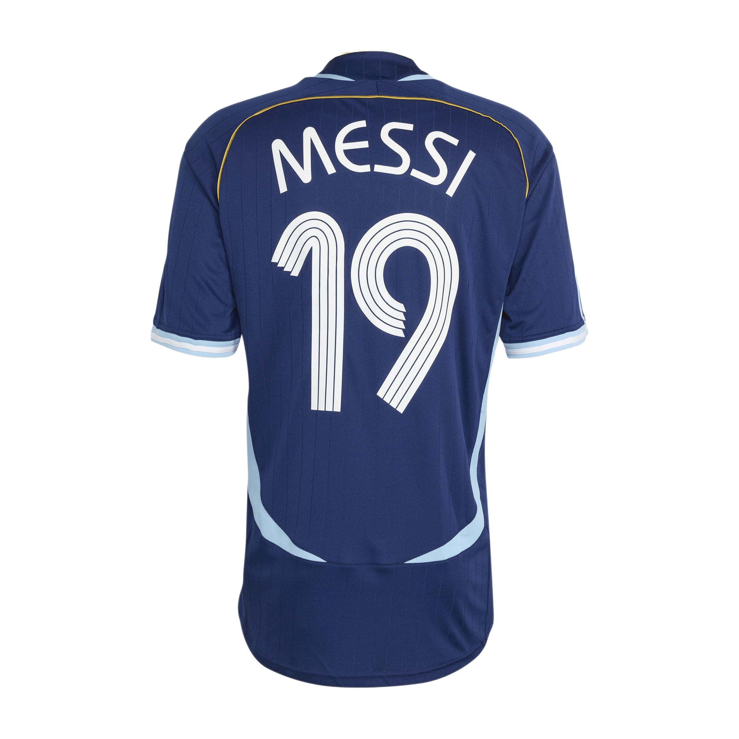 Mens adidas Argentina Away 2006 'Messi' Replica Football Jersey