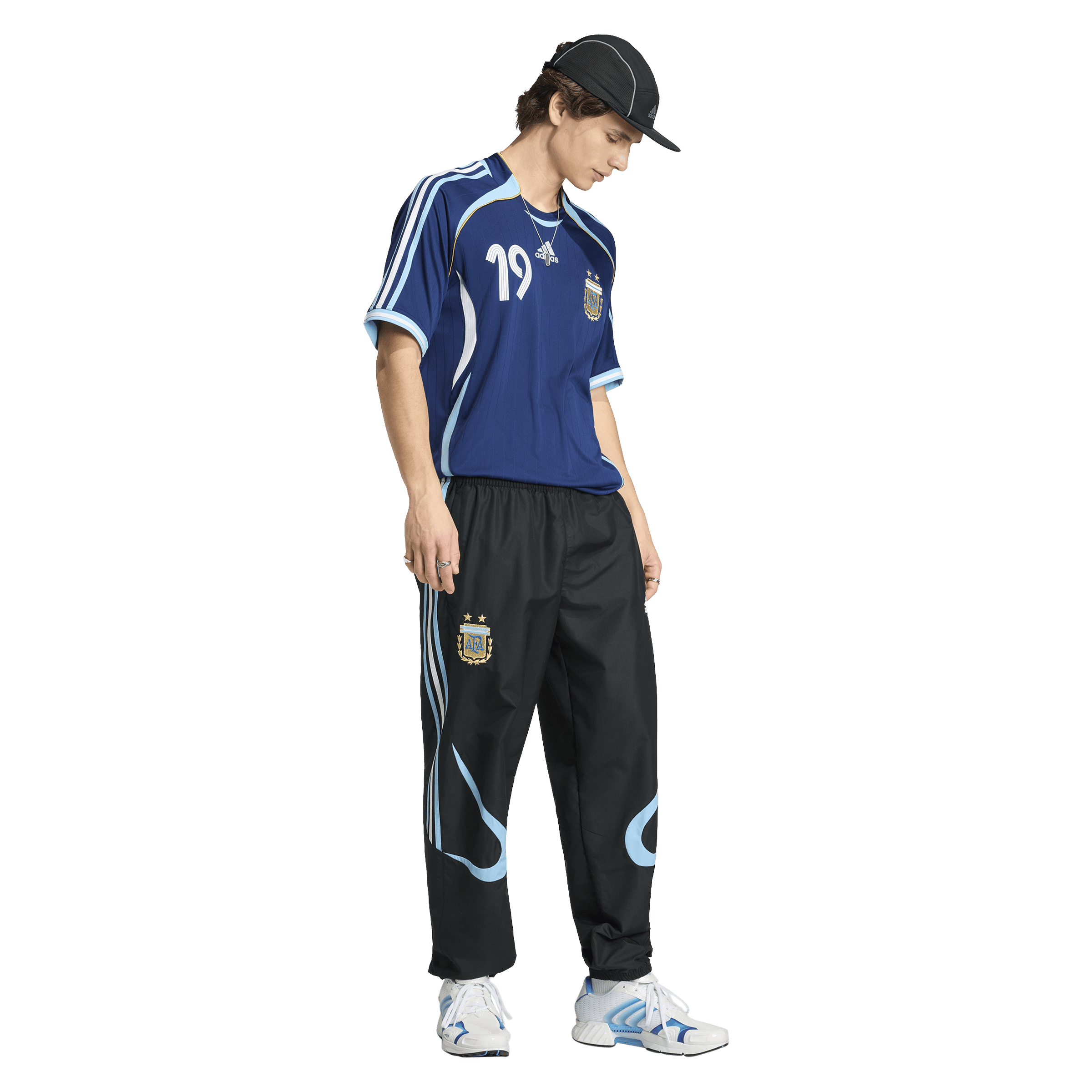 Mens adidas Argentina Away 2006 'Messi' Replica Football Jersey