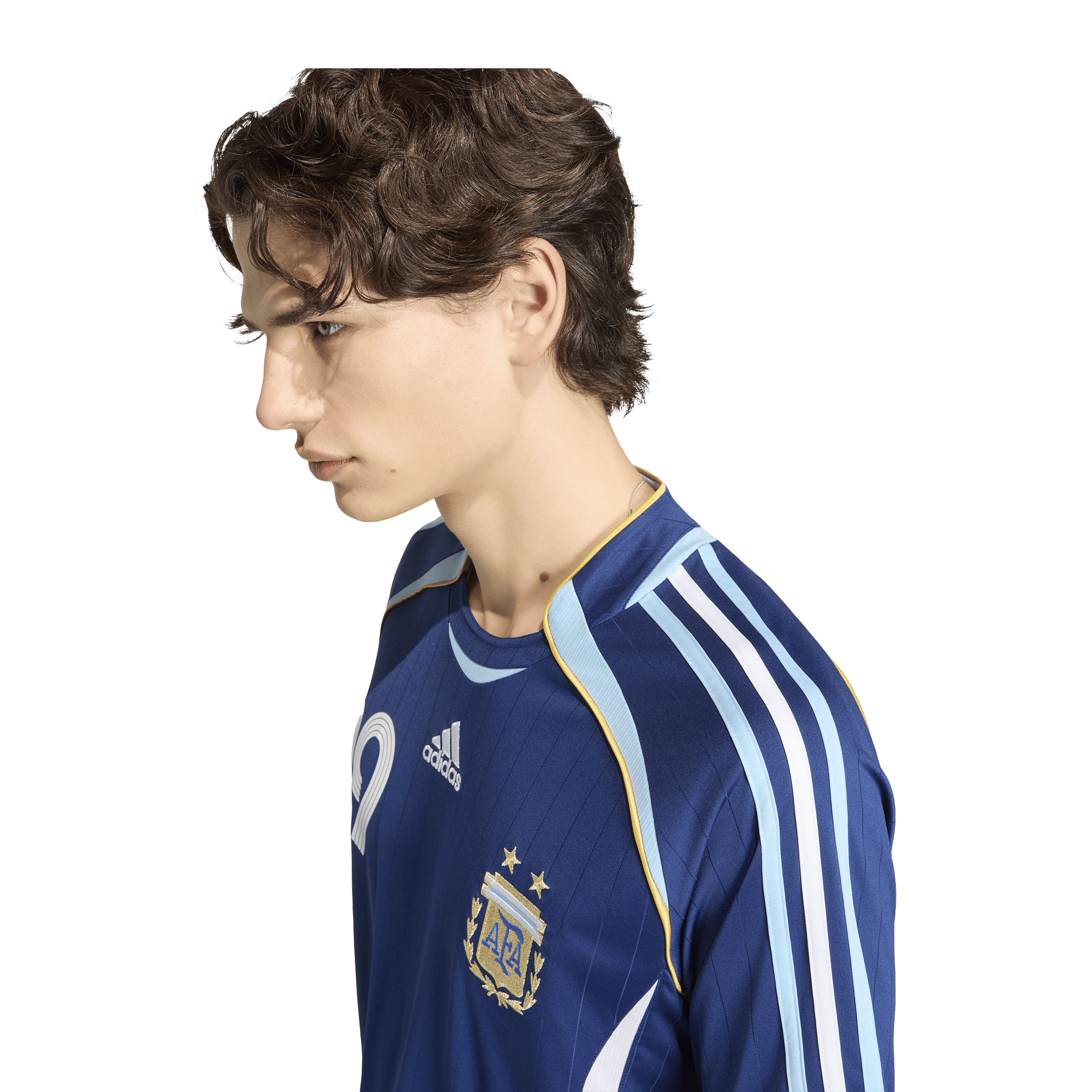 Mens adidas Argentina Away 2006 'Messi' Replica Football Jersey