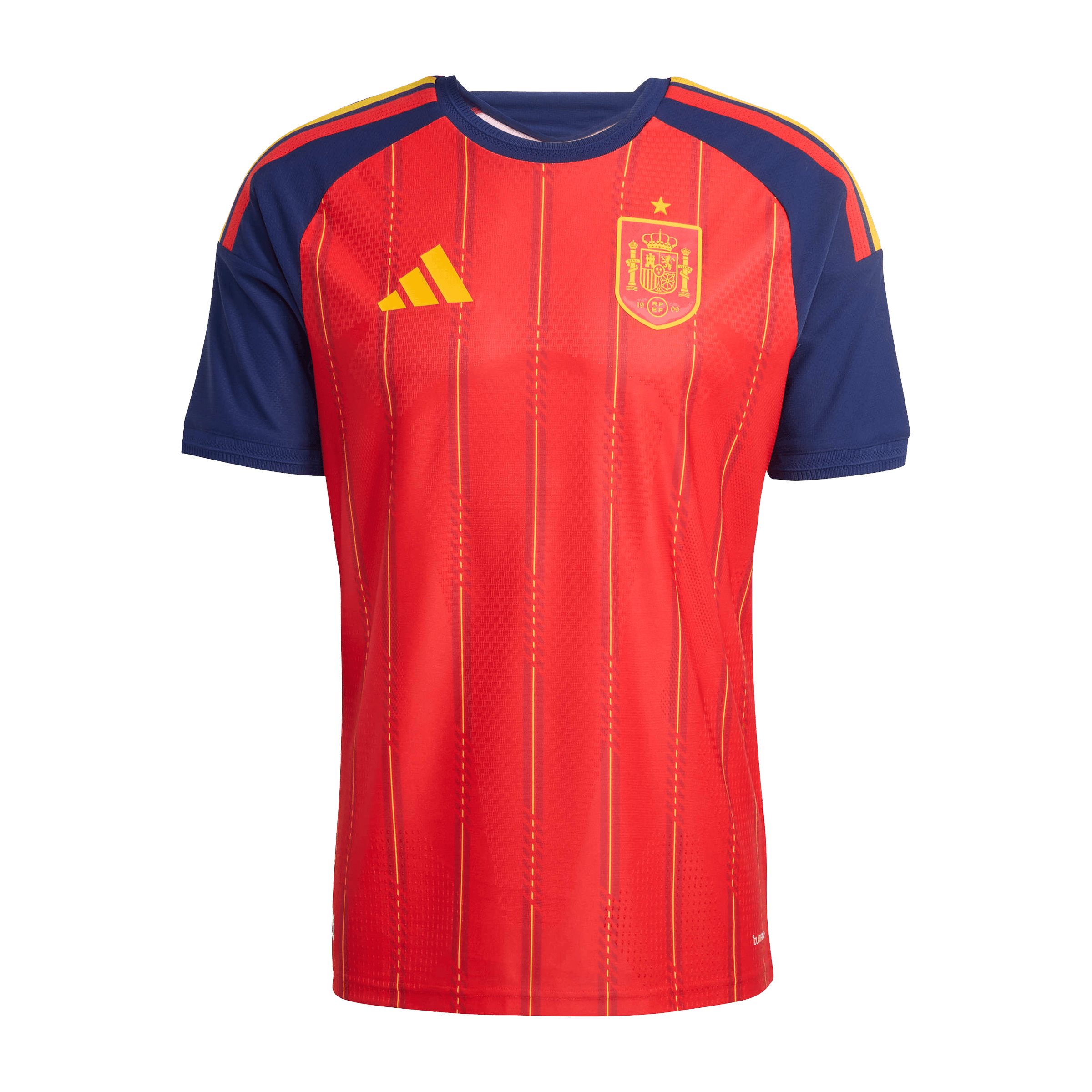 Mens adidas Spain 26 Home Authentic Football Jersey