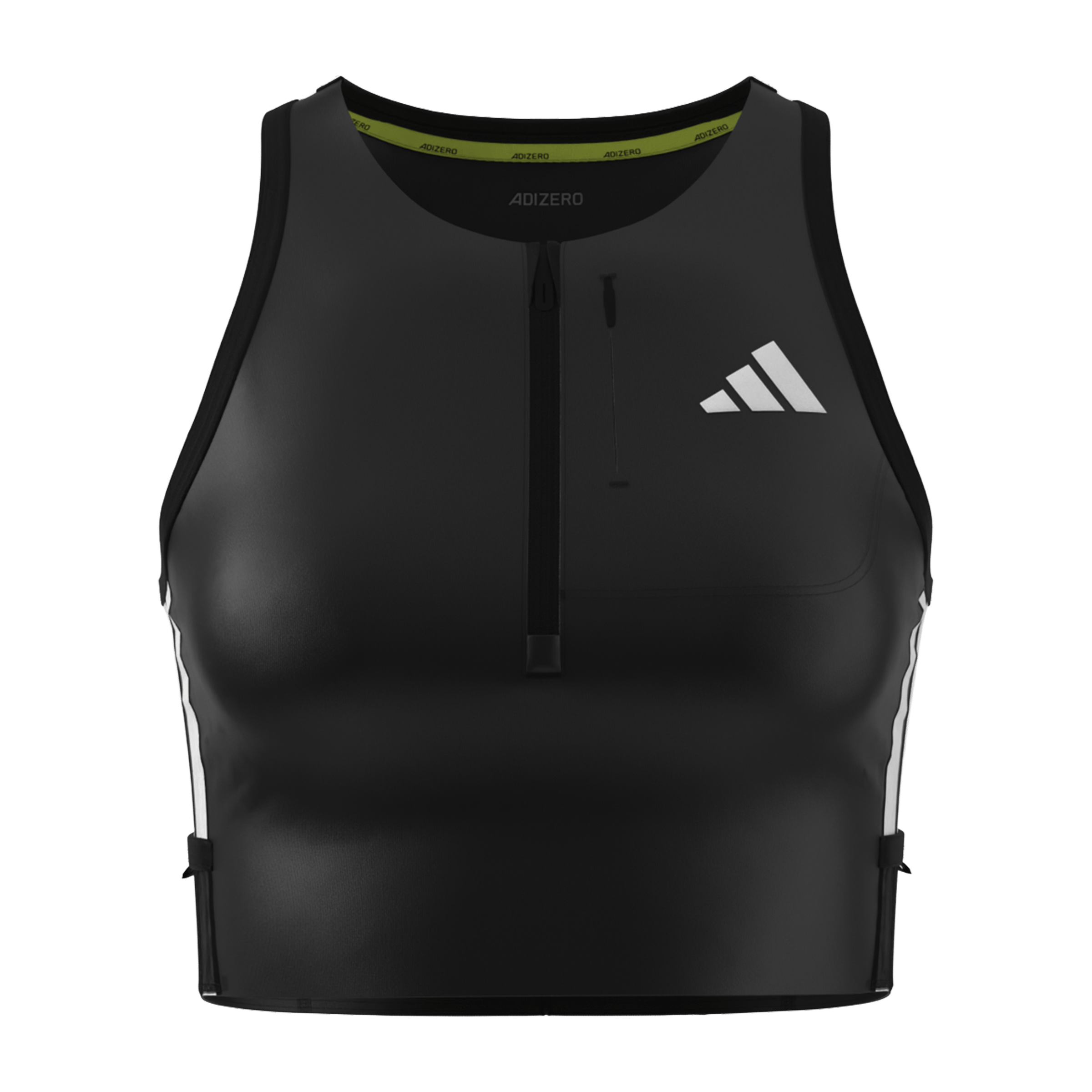 Womens adidas Adizero Running Gel Pocket Crop Top