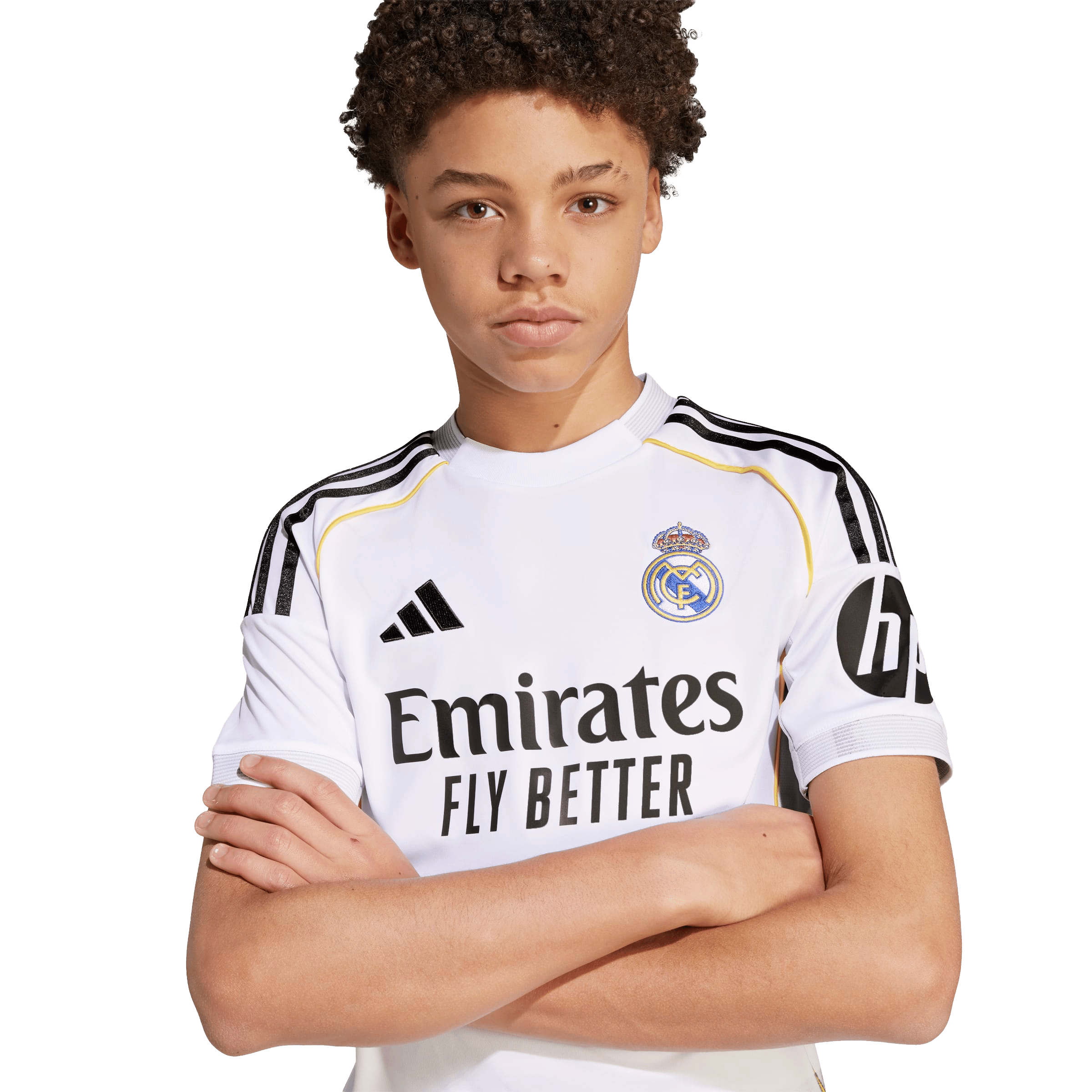 Kids adidas Real Madrid 25/26 Home Football Jersey