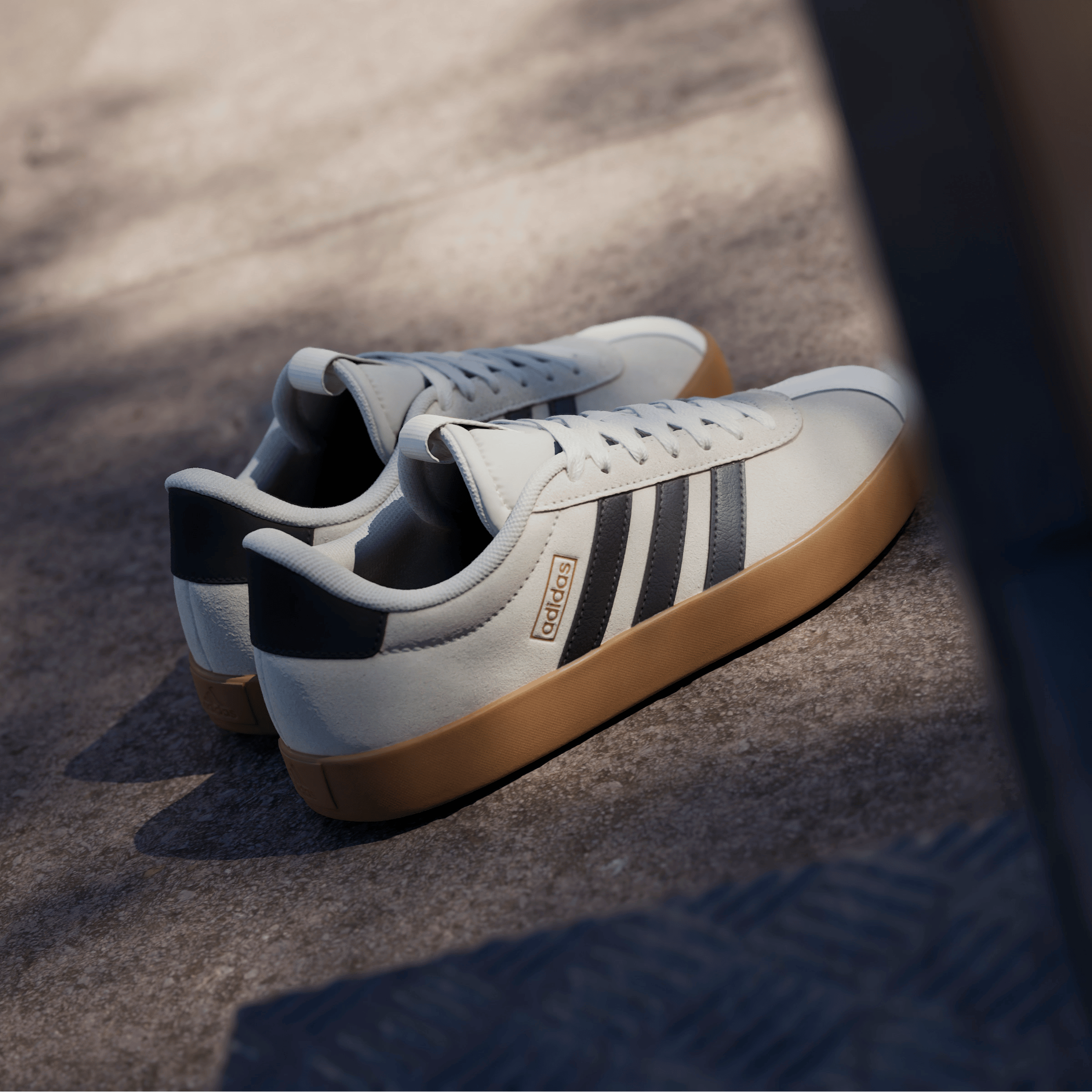 Womens adidas VL Court 3.0 (Suede) Shoes