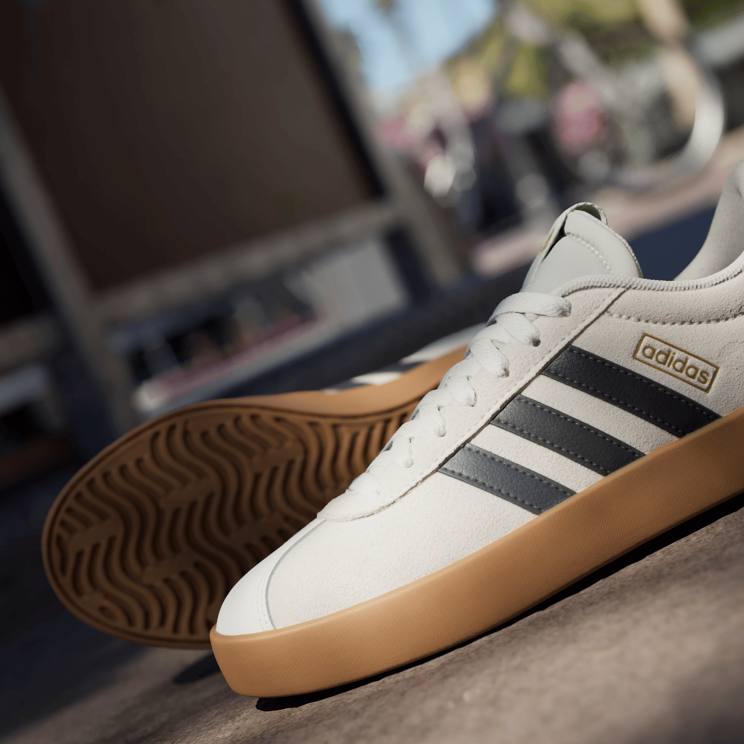Womens adidas VL Court 3.0 (Suede) Shoes