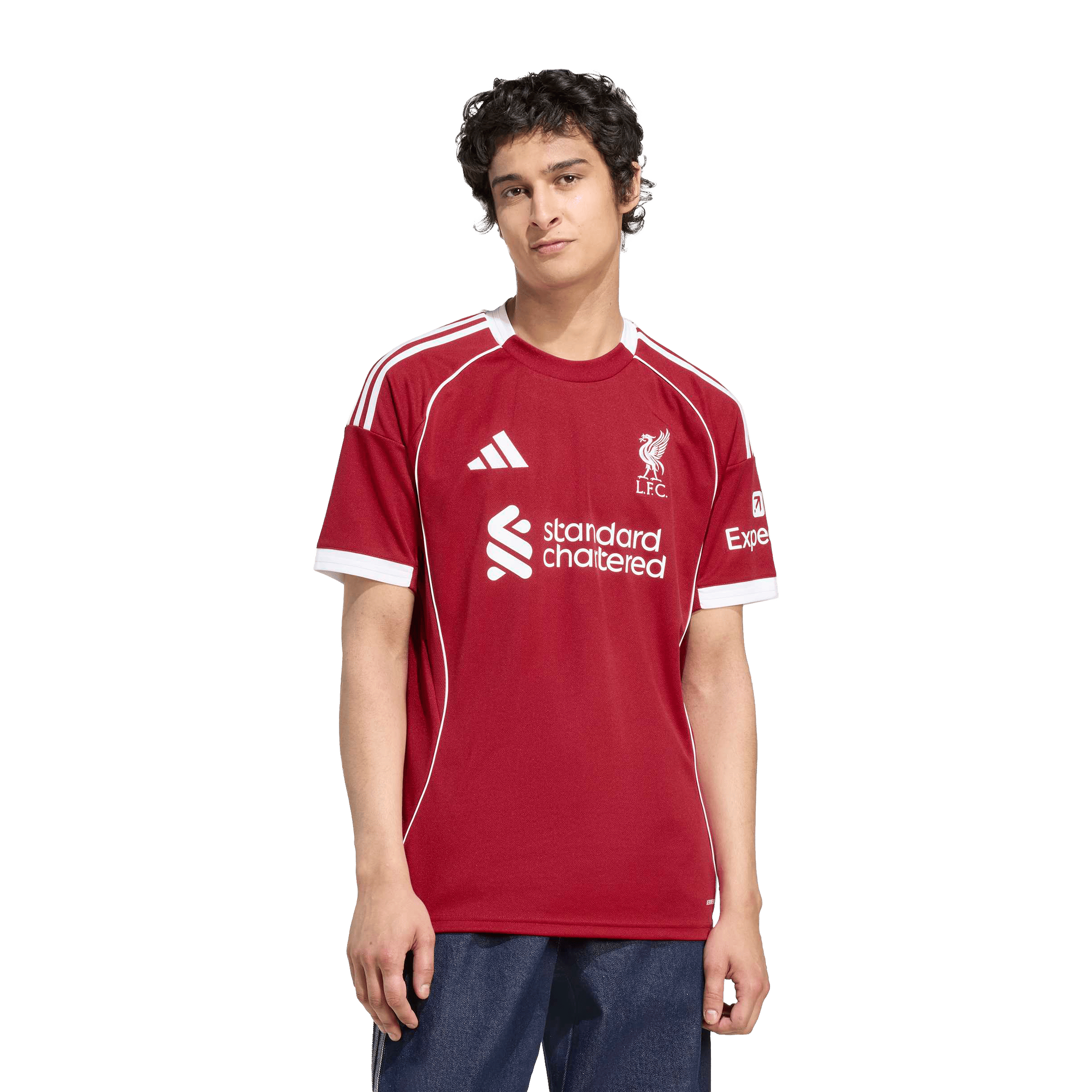 Mens adidas Liverpool FC 25/26 Home Football Jersey
