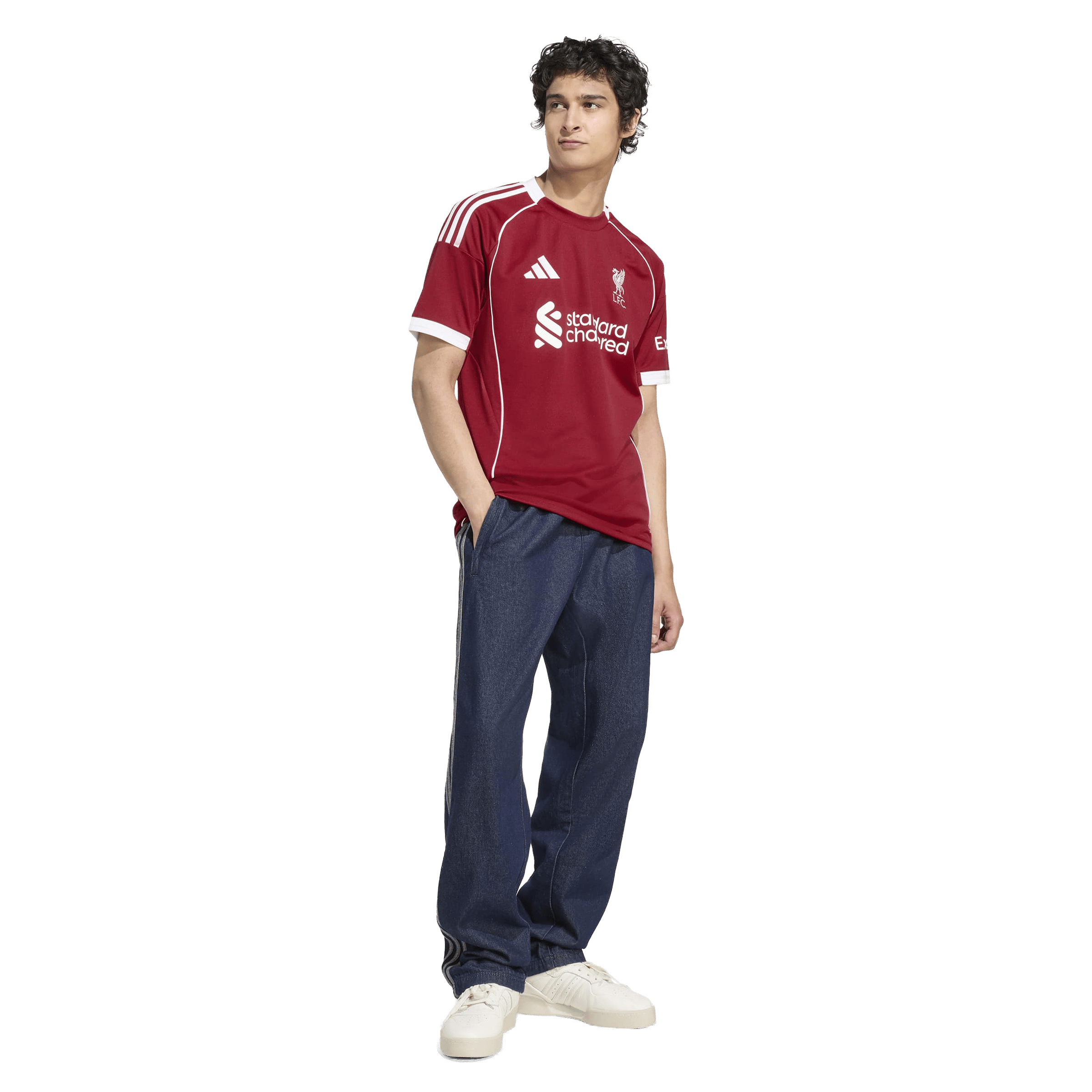 Mens adidas Liverpool FC 25/26 Home Football Jersey