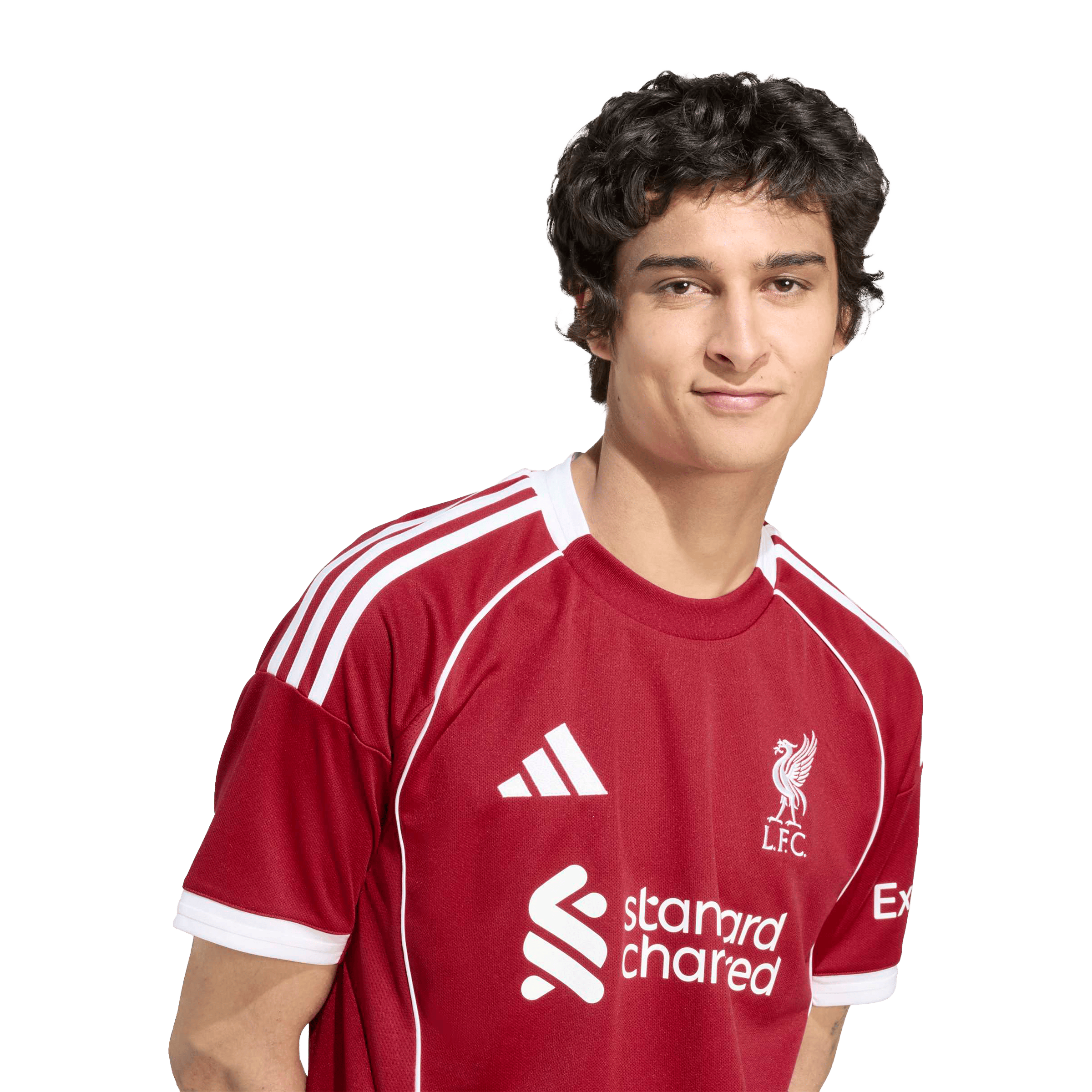 Mens adidas Liverpool FC 25/26 Home Football Jersey