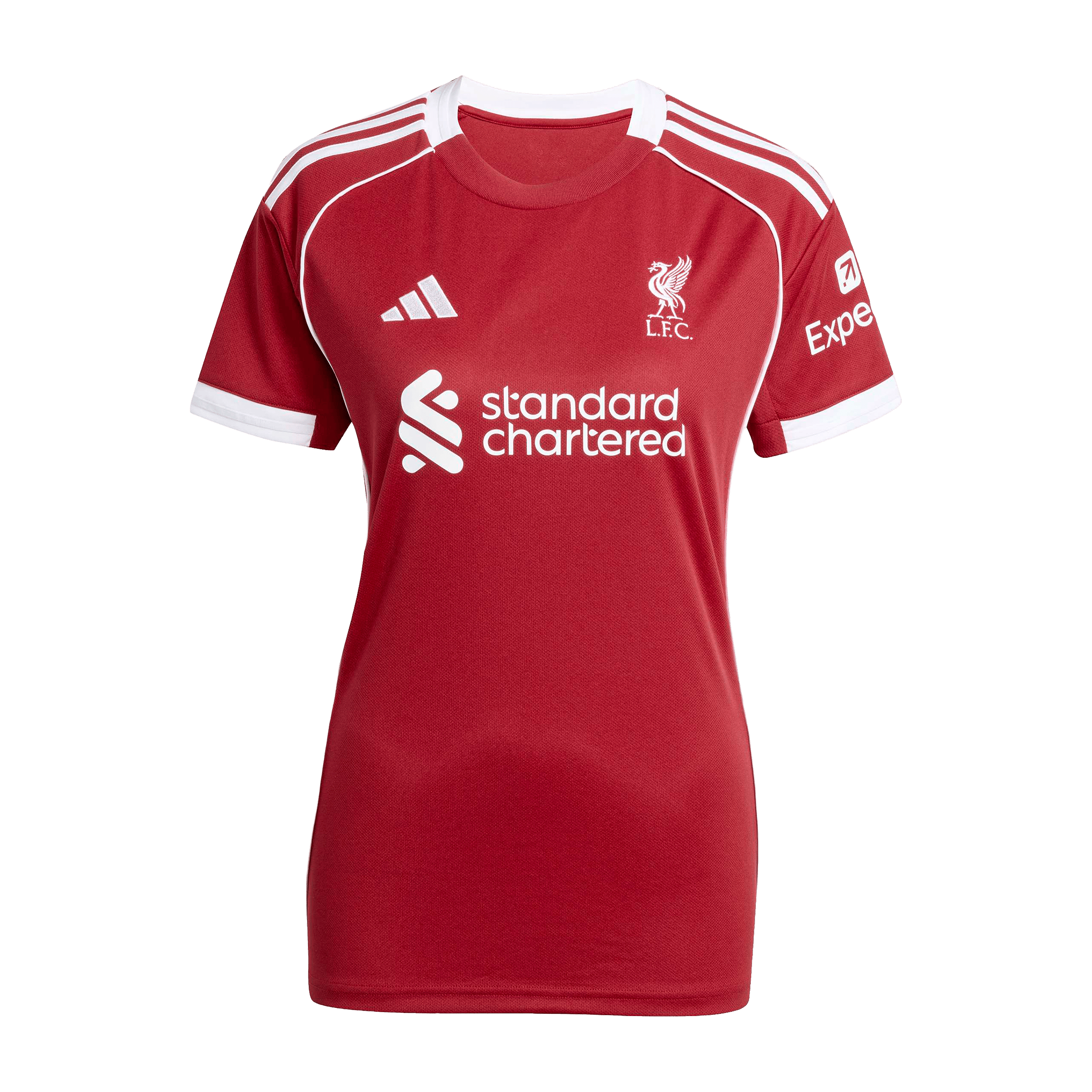 Womens adidas Liverpool FC 25/26 Home Football Jersey