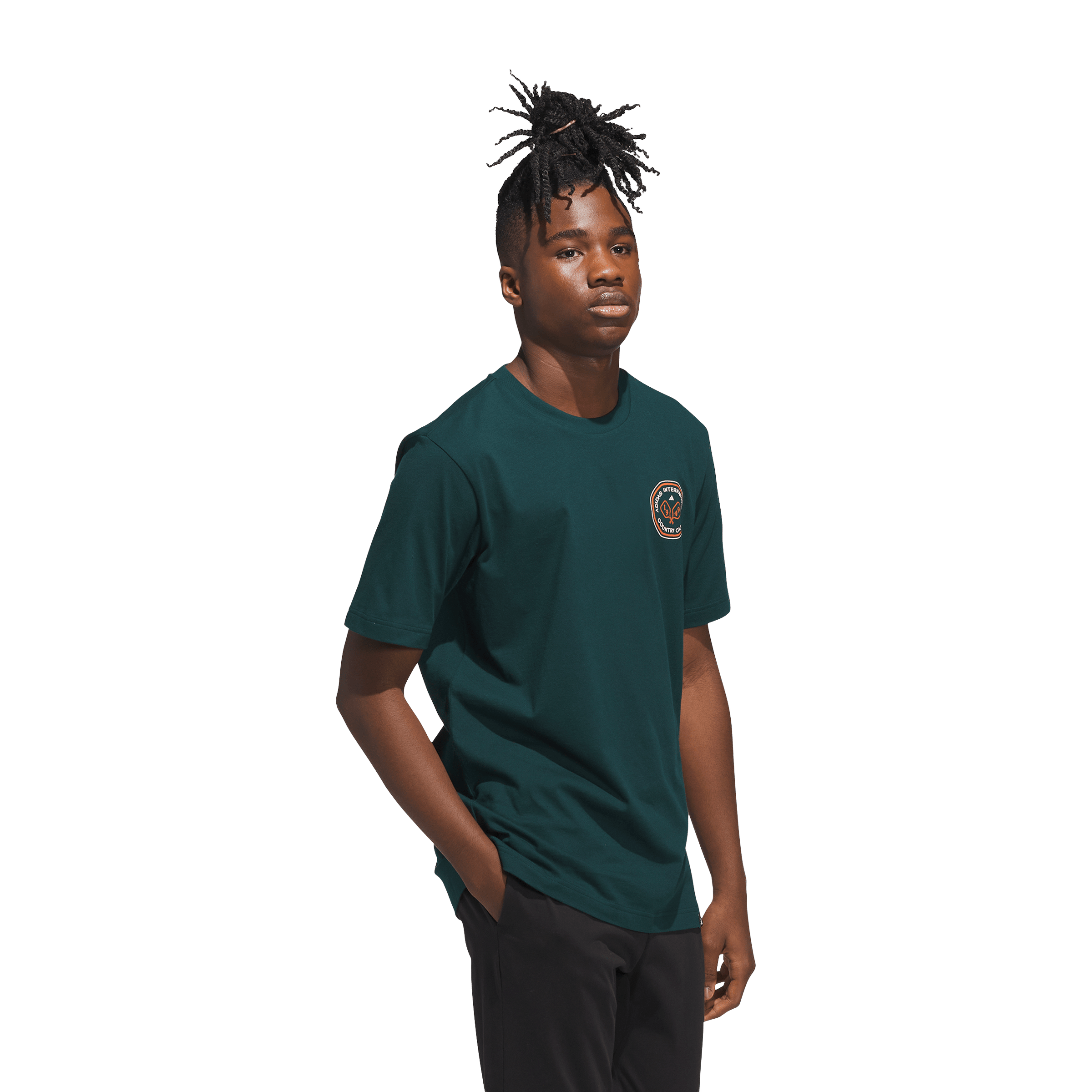 Mens adidas Country Club Scenic Graphic Tee