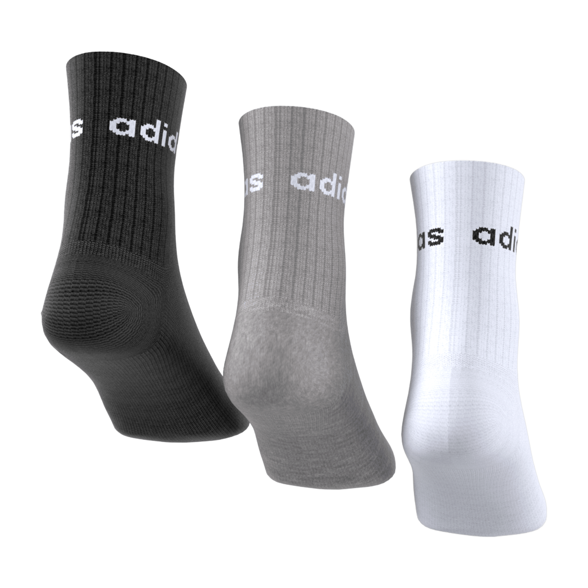 Kids adidas Linear (3pk) Crew Socks