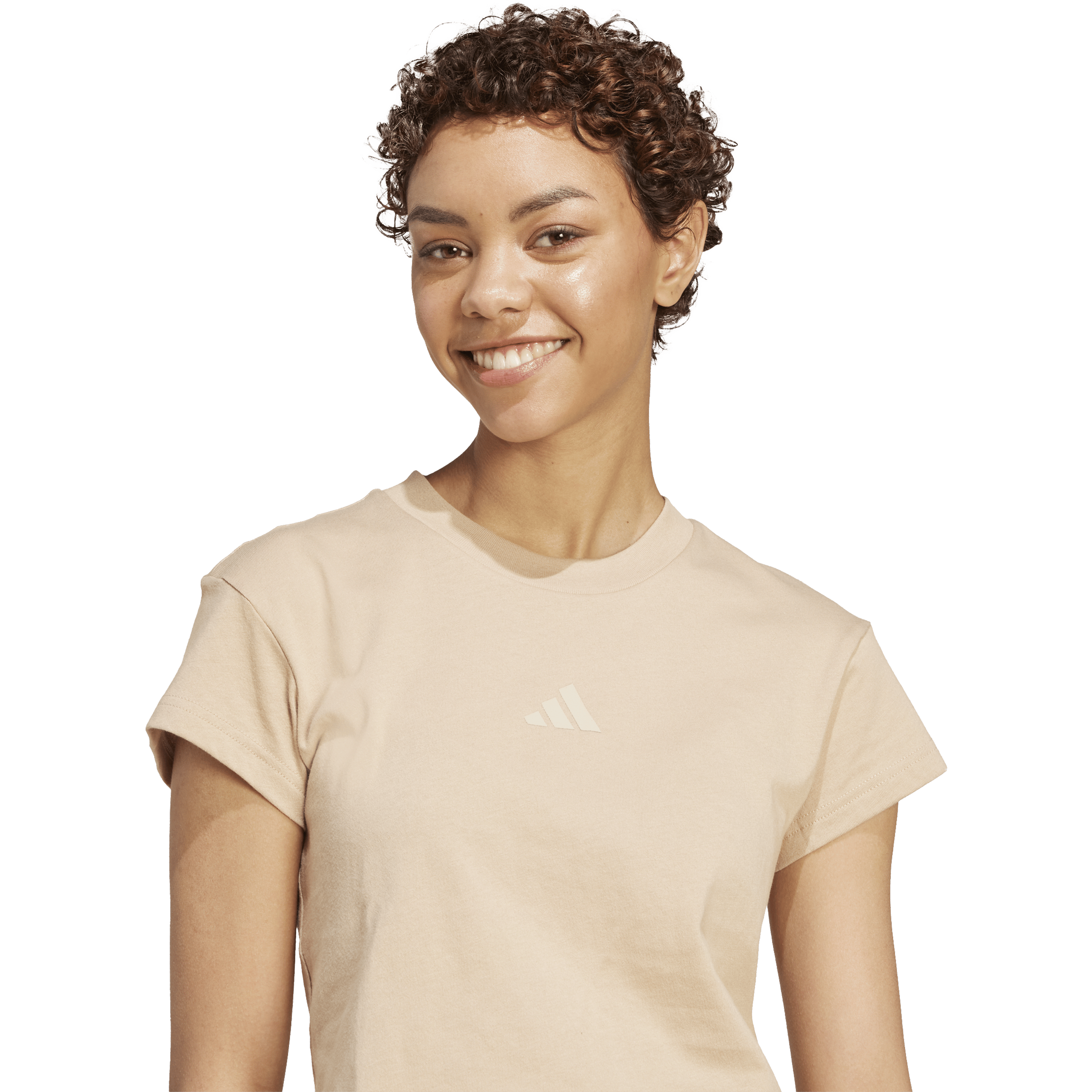 Womens adidas Future Icons (Small Logo) Baby Tee