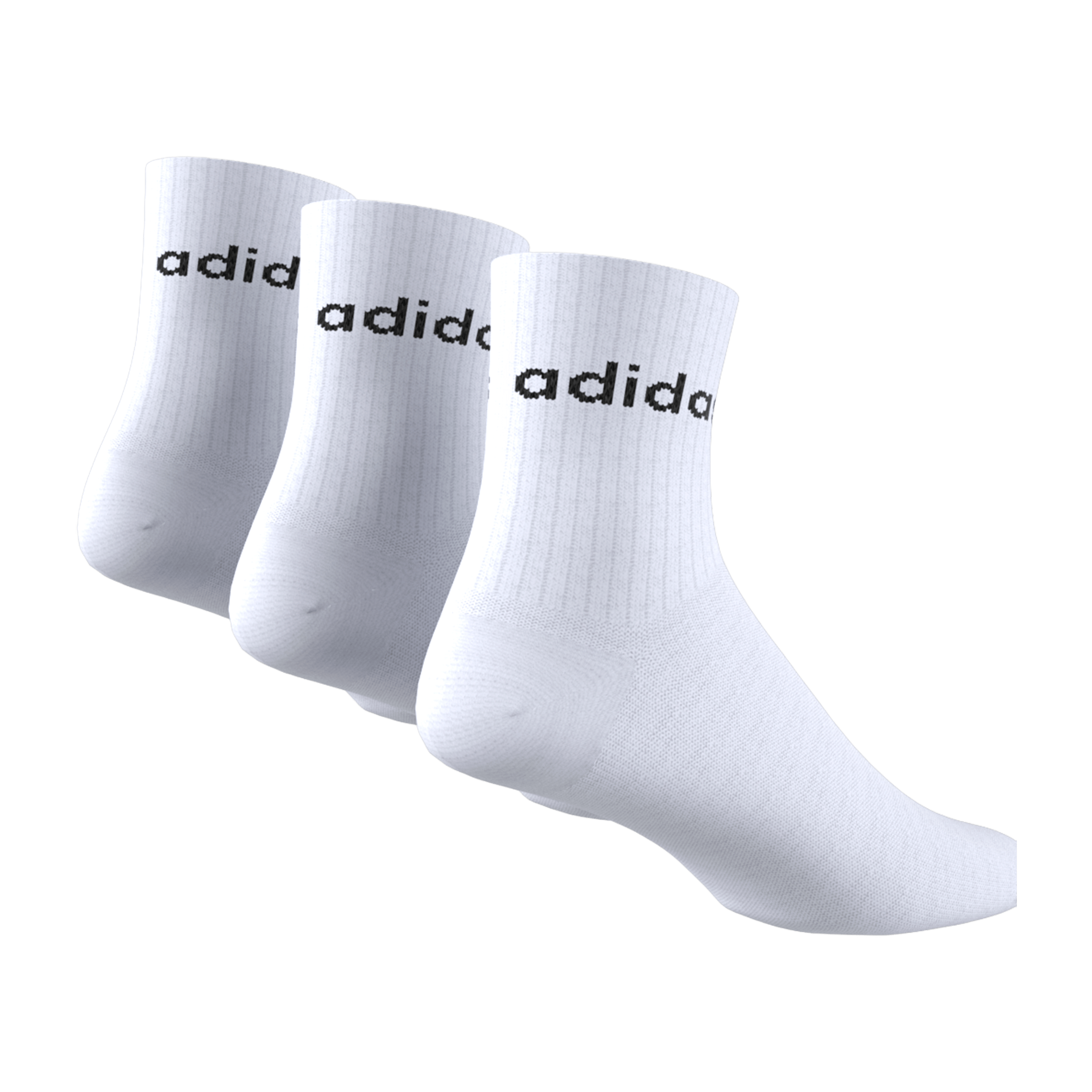 Kids adidas Linear (3pk) Crew Socks
