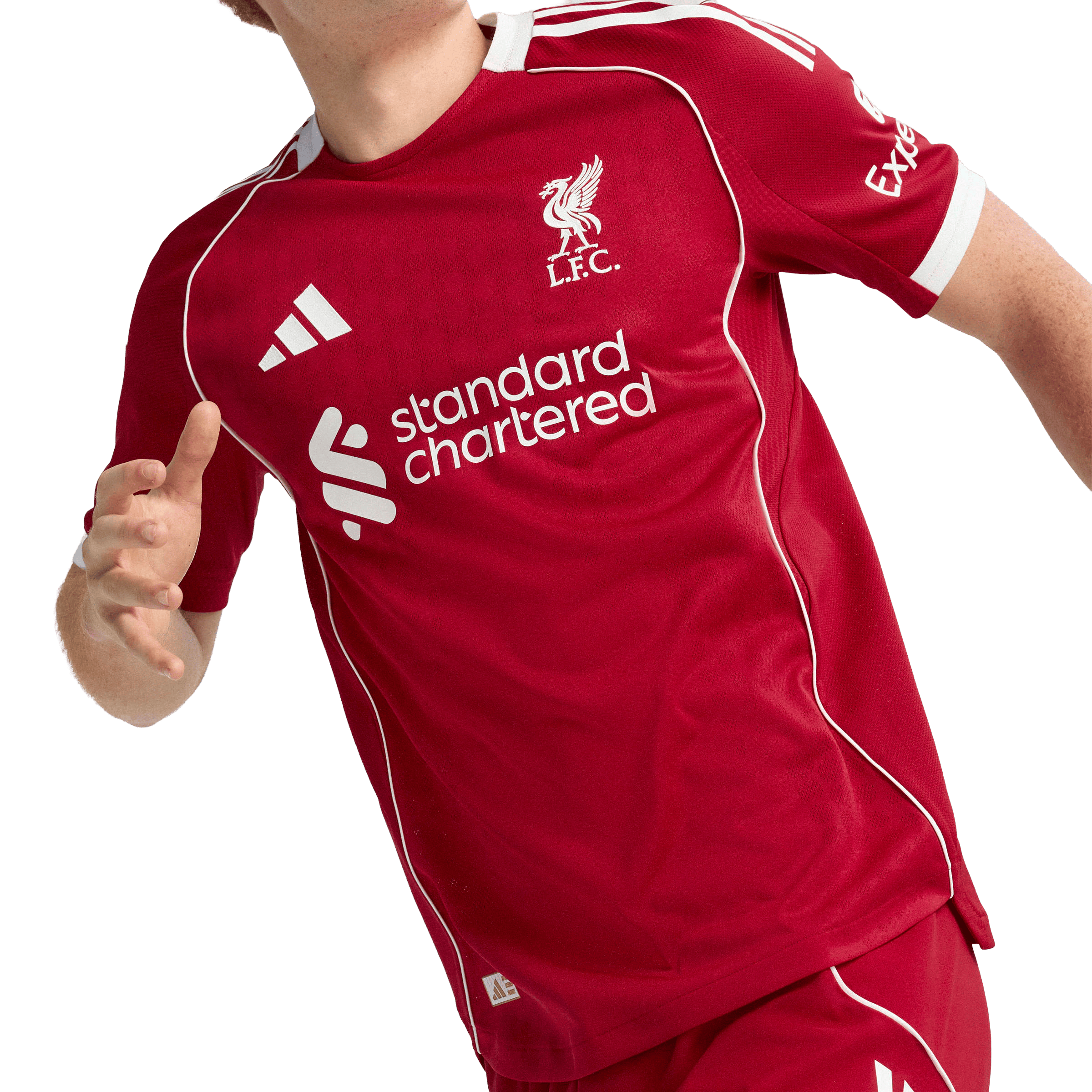 Mens adidas Liverpool FC 25/26 Home Authentic Football Jersey