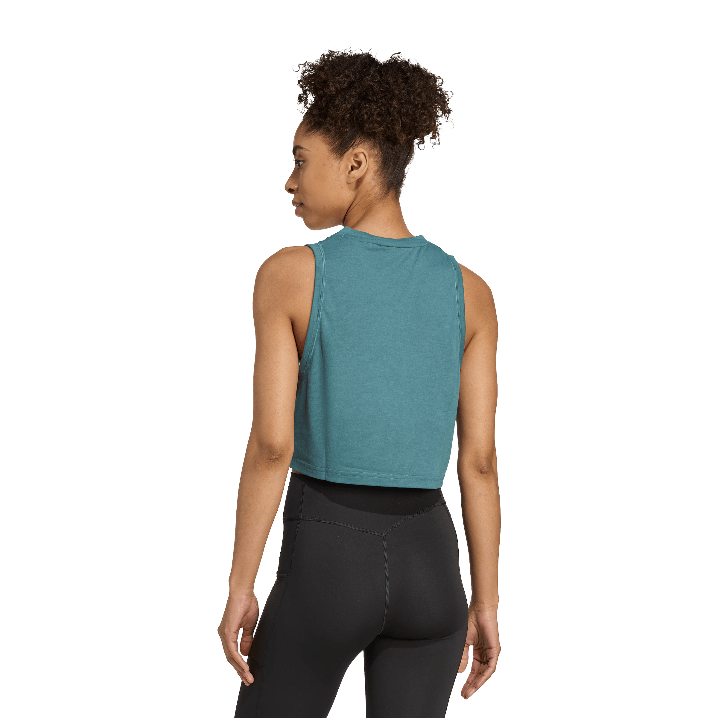Womens adidas Essentials Boxy Workout Training Tank Top