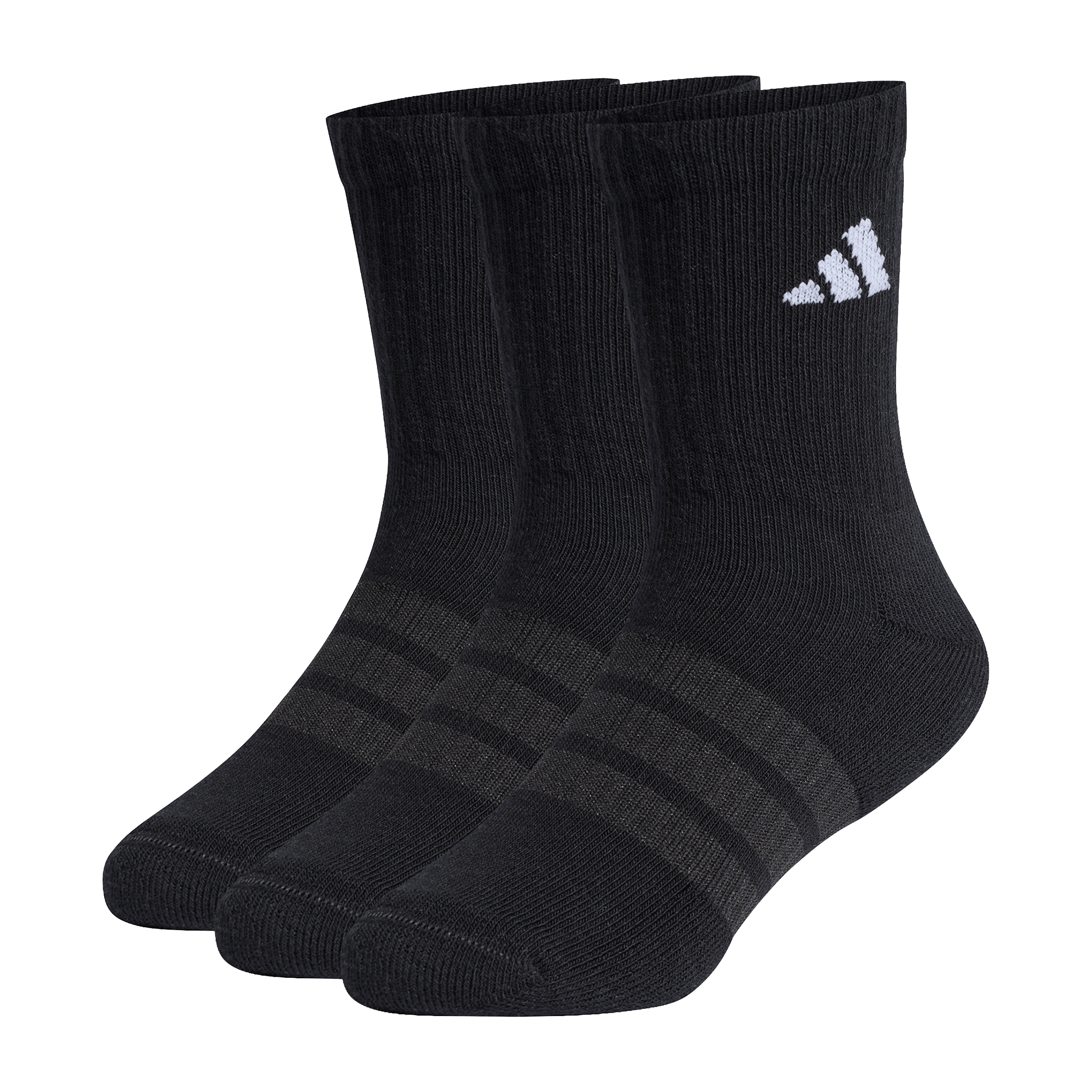 Kids adidas (3pk) Cushioned Sportwear Crew Socks