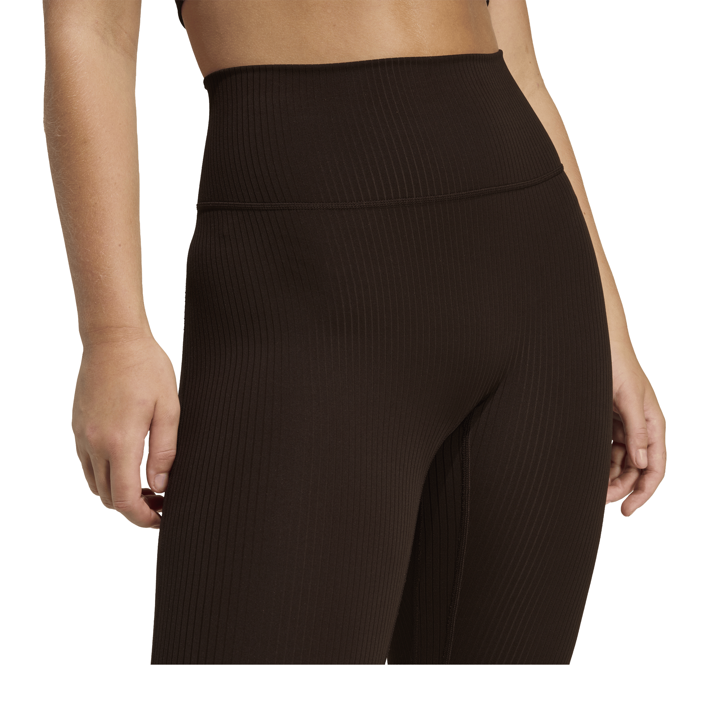 Womens adidas All Me Rib (7/8 Length) Leggings