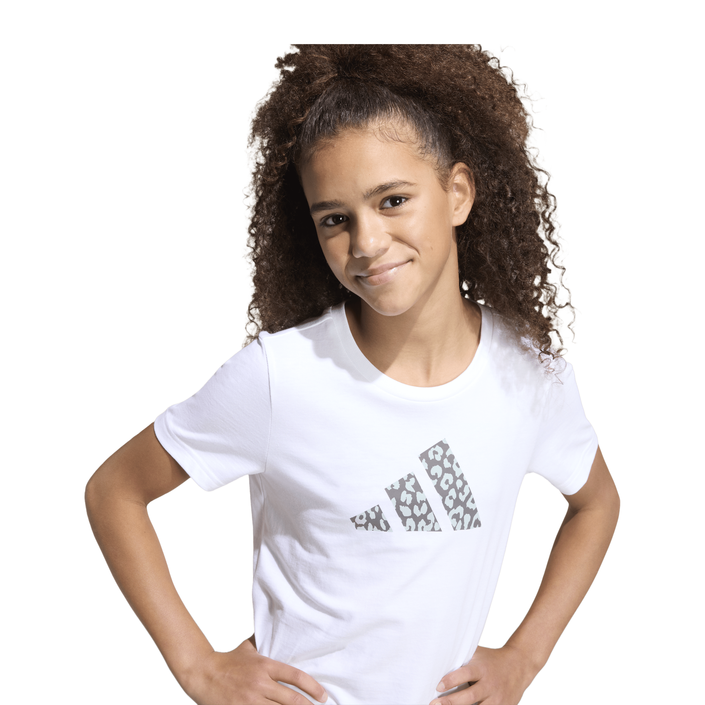Kids adidas Animal Print Graphic Tee