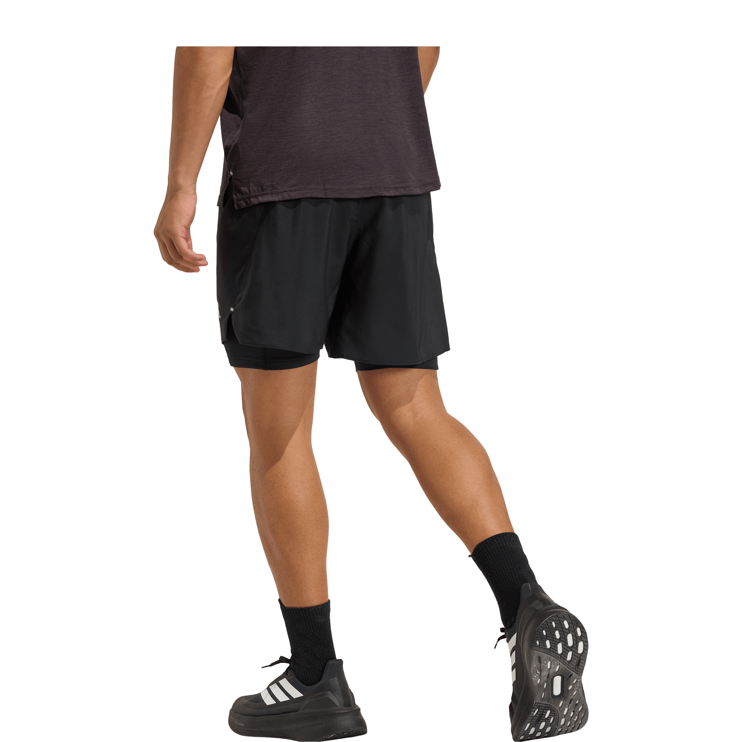 Mens adidas Adi365 Running Essentials 2-in-1 Shorts