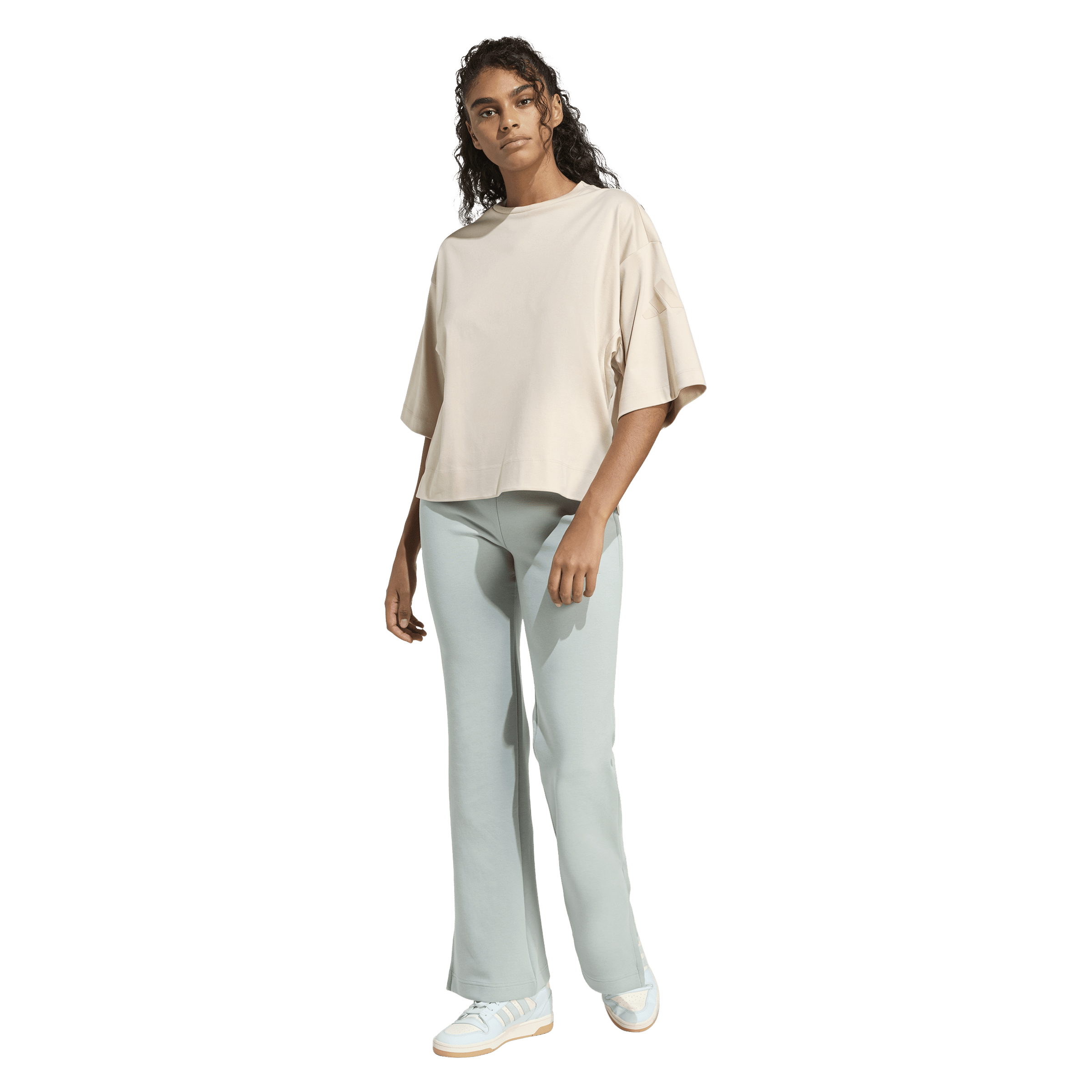 Womens adidas Soft Lux Loose Tee