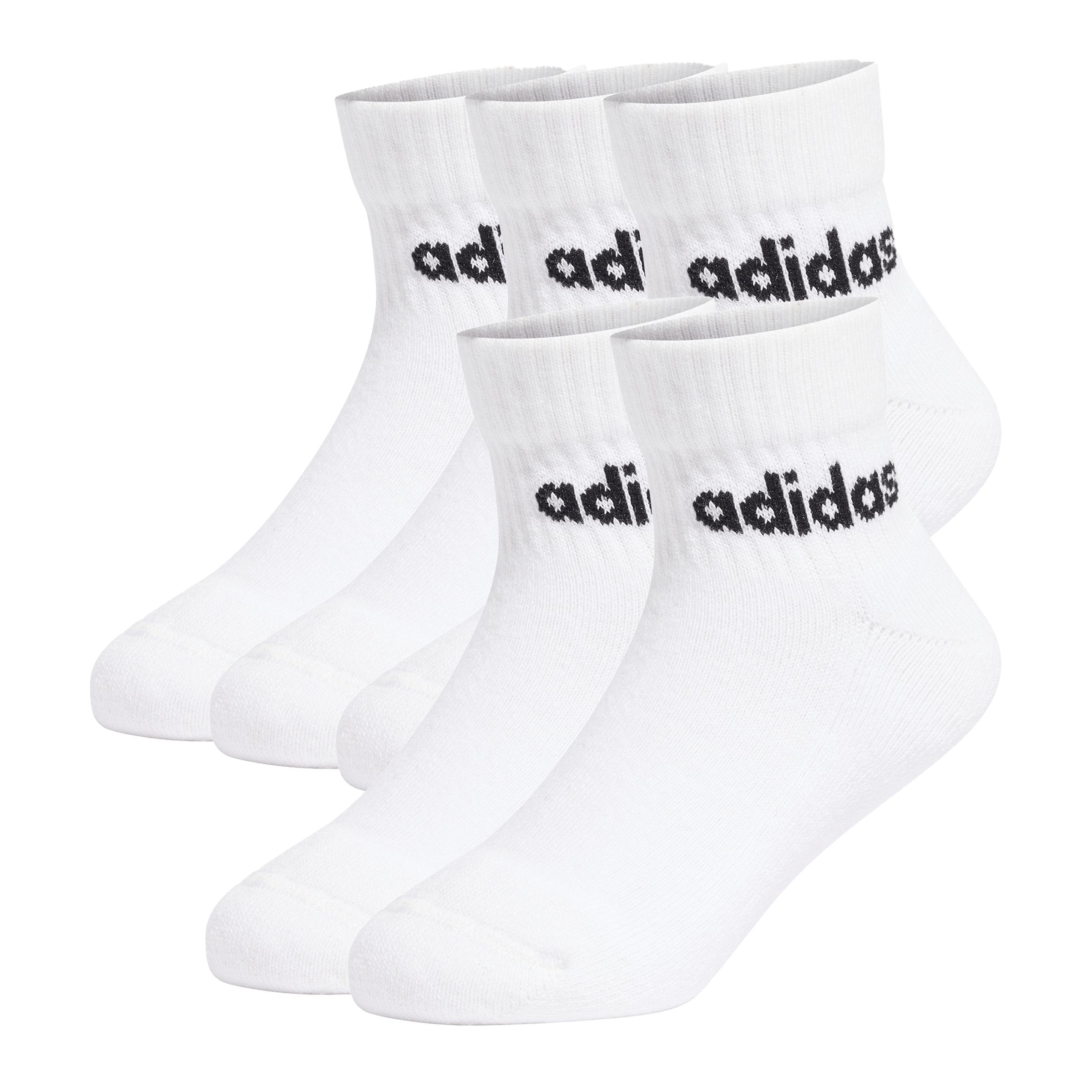 Kids adidas (5pk) Linear Ankle Socks