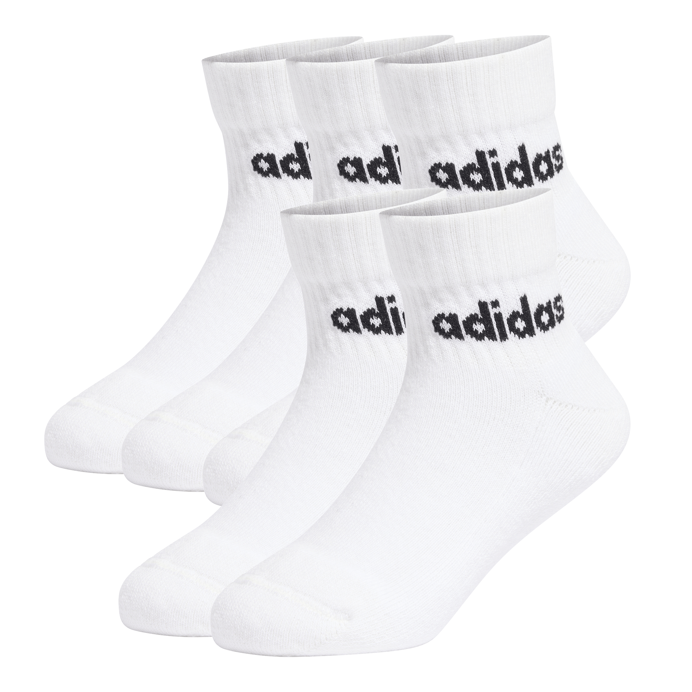 Kids adidas (5pk) Linear Ankle Socks