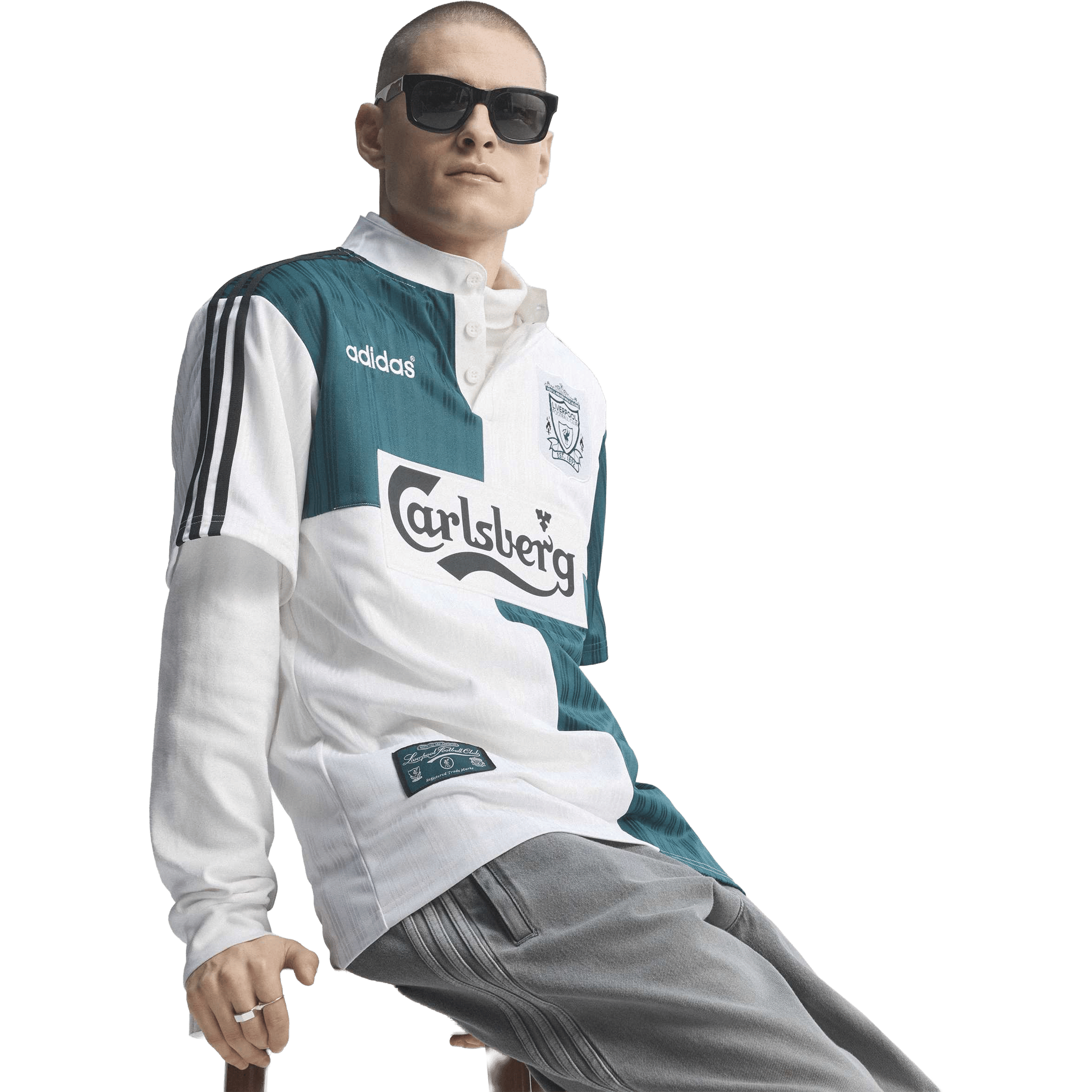Unisex adidas Liverpool FC 95 Away Football Jersey