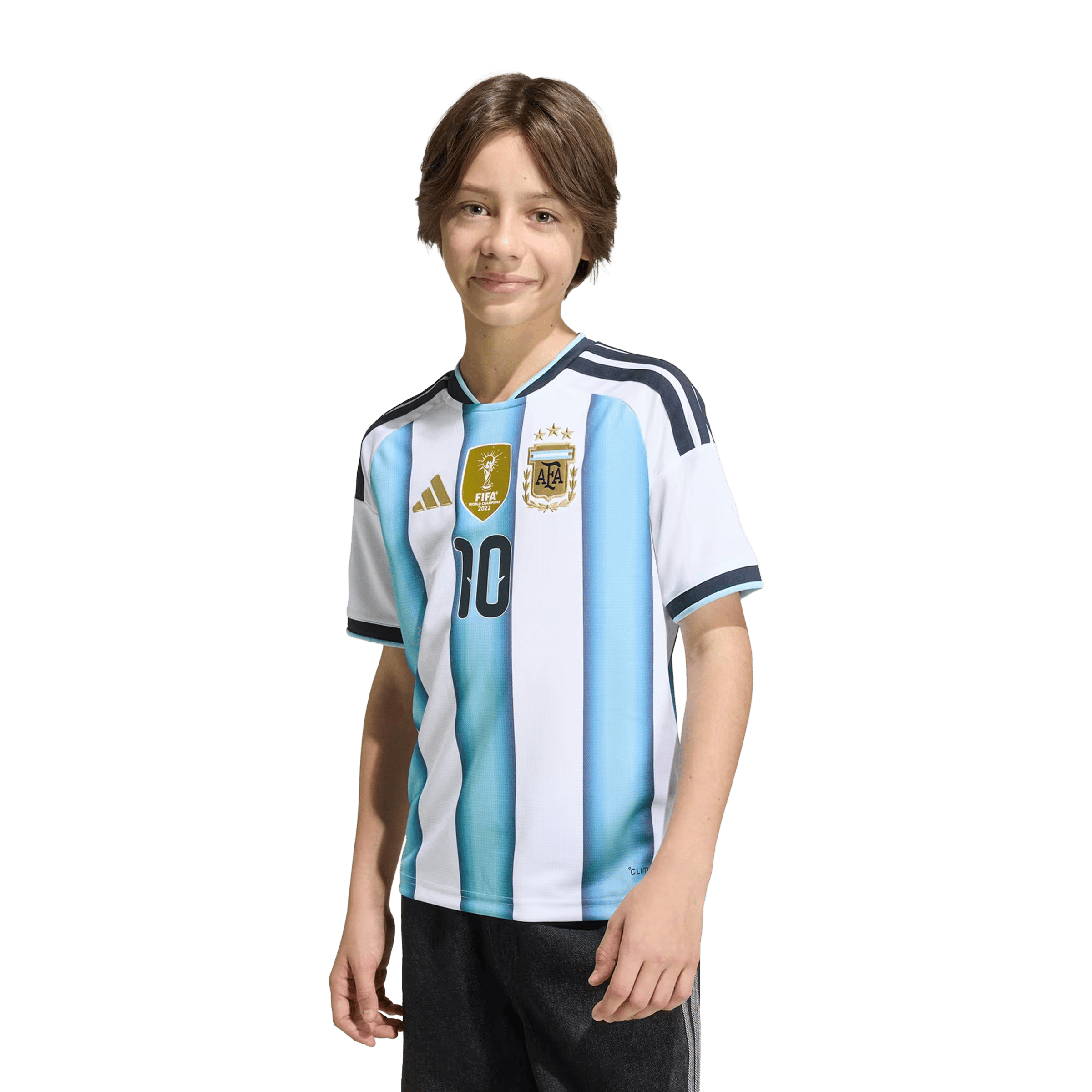 Kids adidas Argentina 26 Home 'Messi' Replica Football Jersey