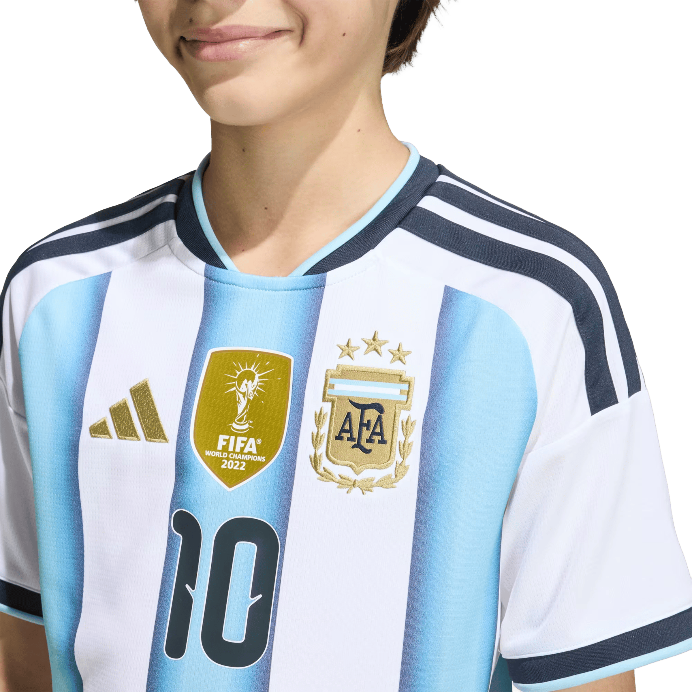 Kids adidas Argentina 26 Home 'Messi' Replica Football Jersey