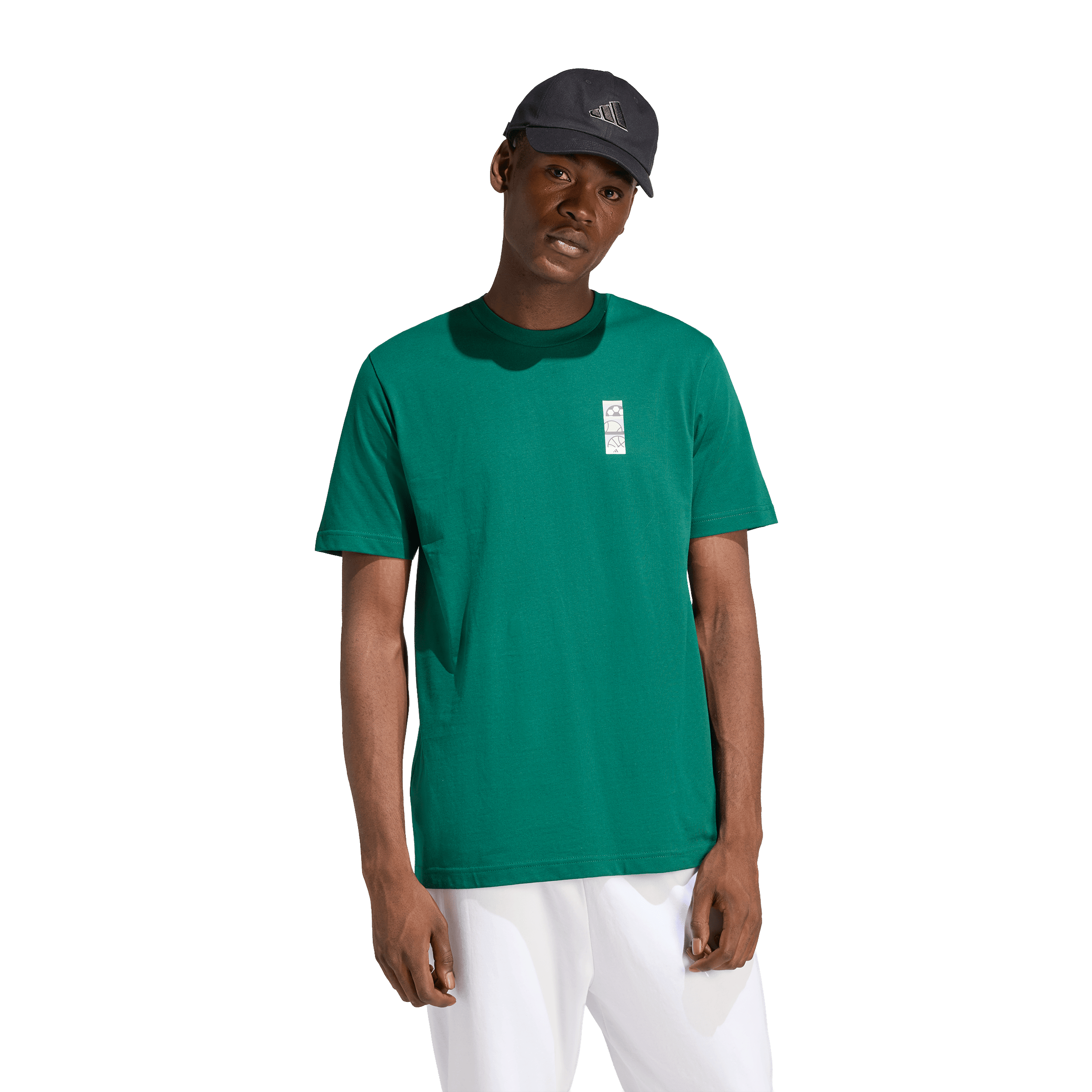 Mens adidas Memories Of Sport Gallery Poster Graphic Tee