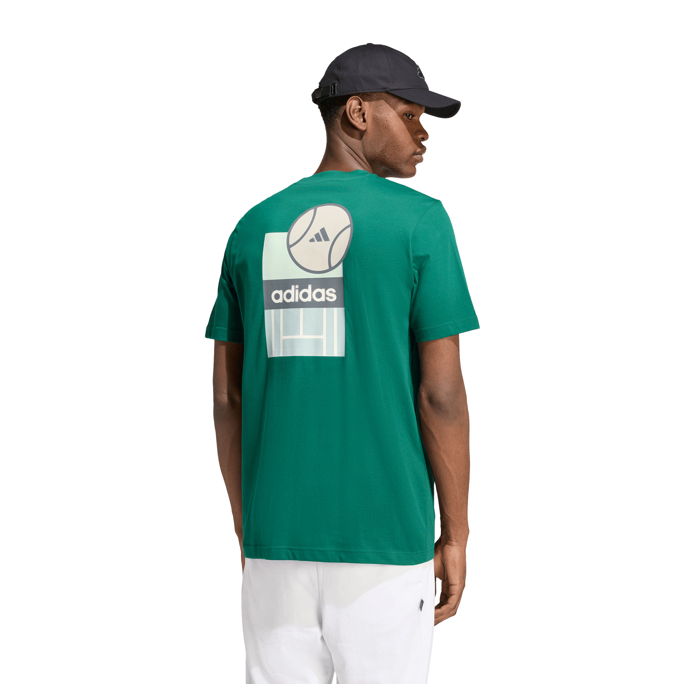 Mens adidas Memories Of Sport Gallery Poster Graphic Tee
