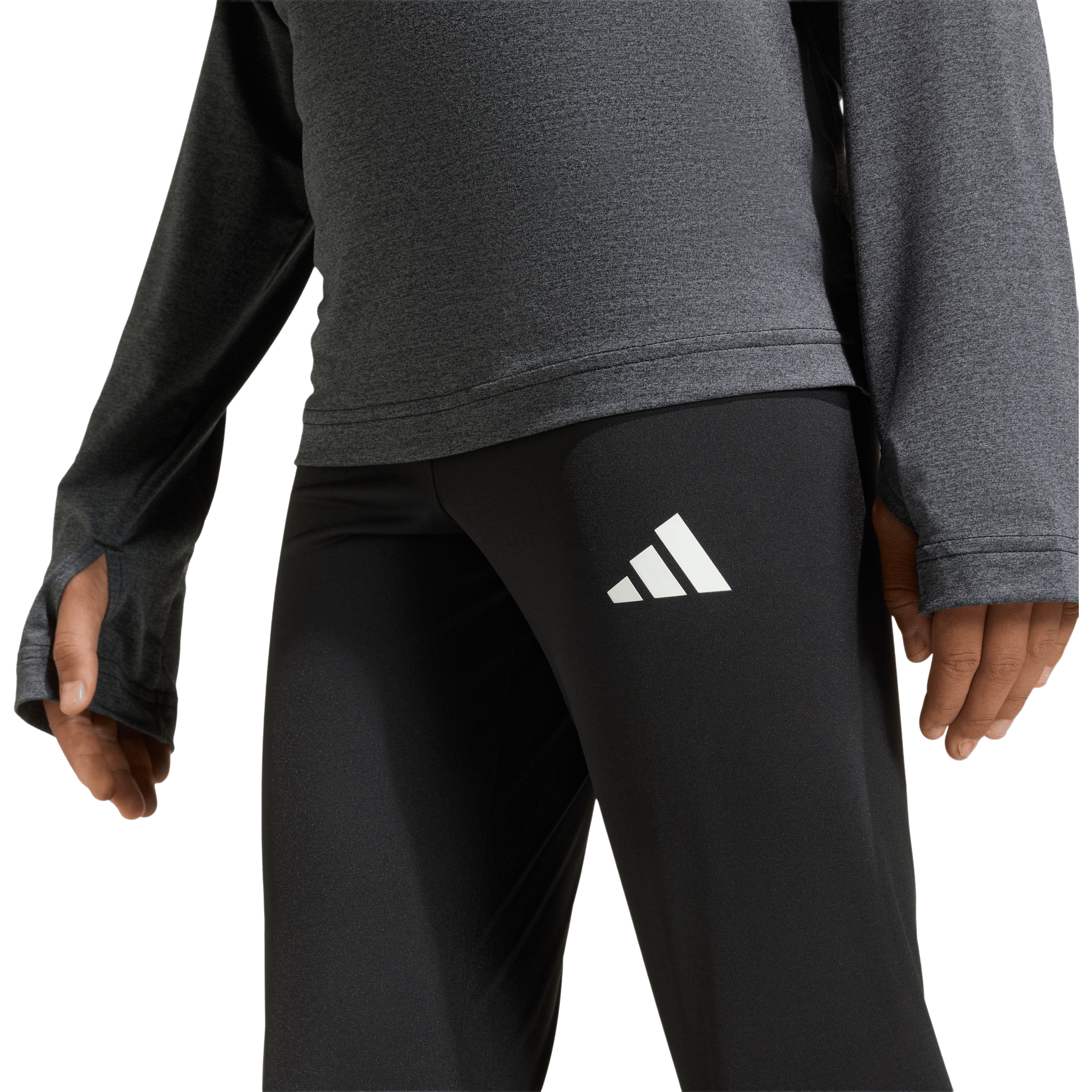 Kids adidas Train Essentials 3 Stripes Leggings
