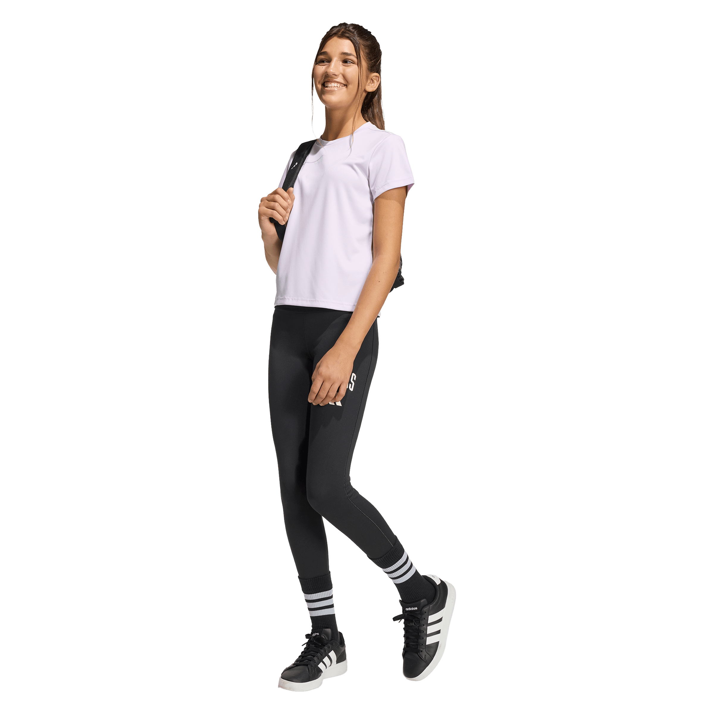 Kids adidas Train Essentials Regular Fit Logo Training Tee