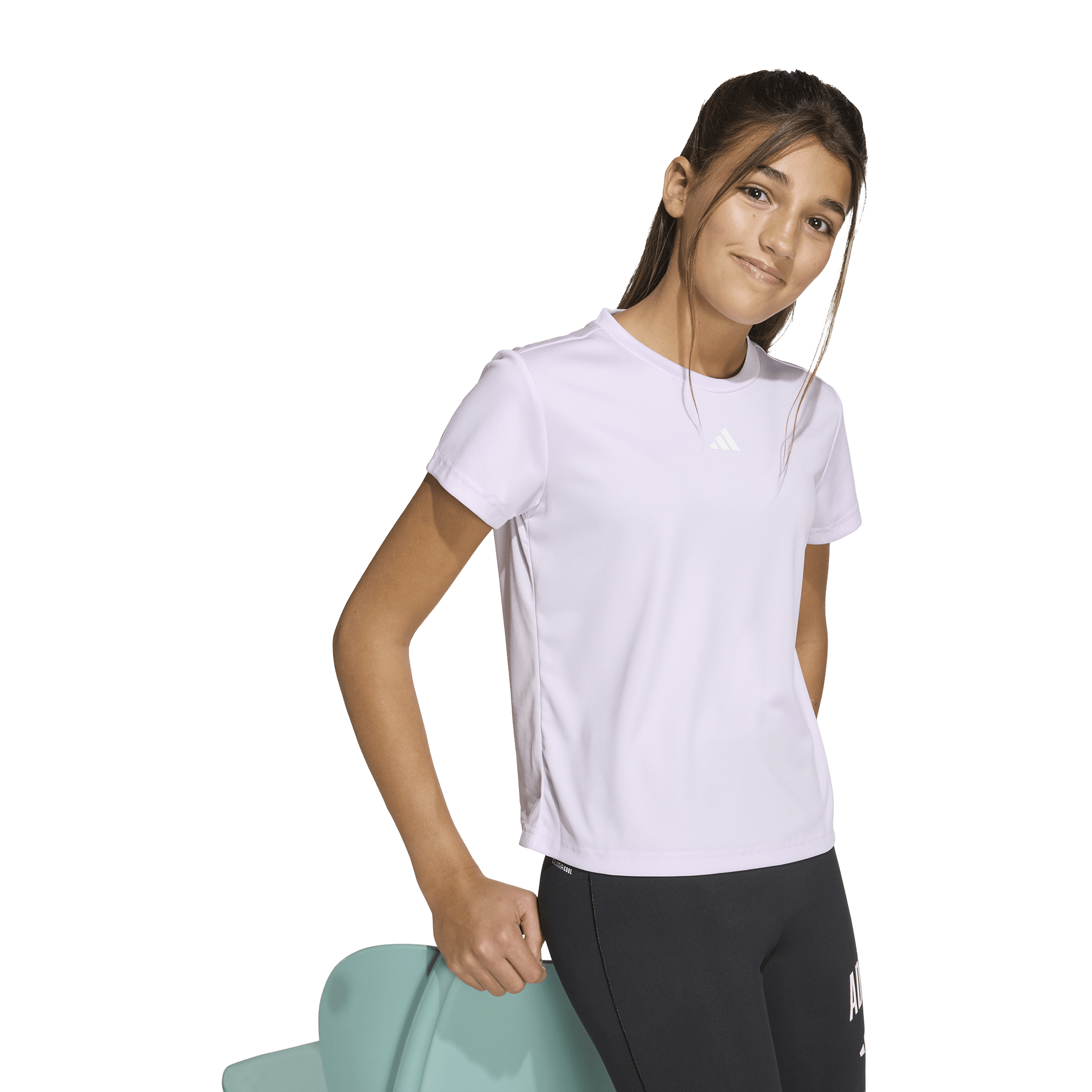 Kids adidas Train Essentials Regular Fit Logo Training Tee