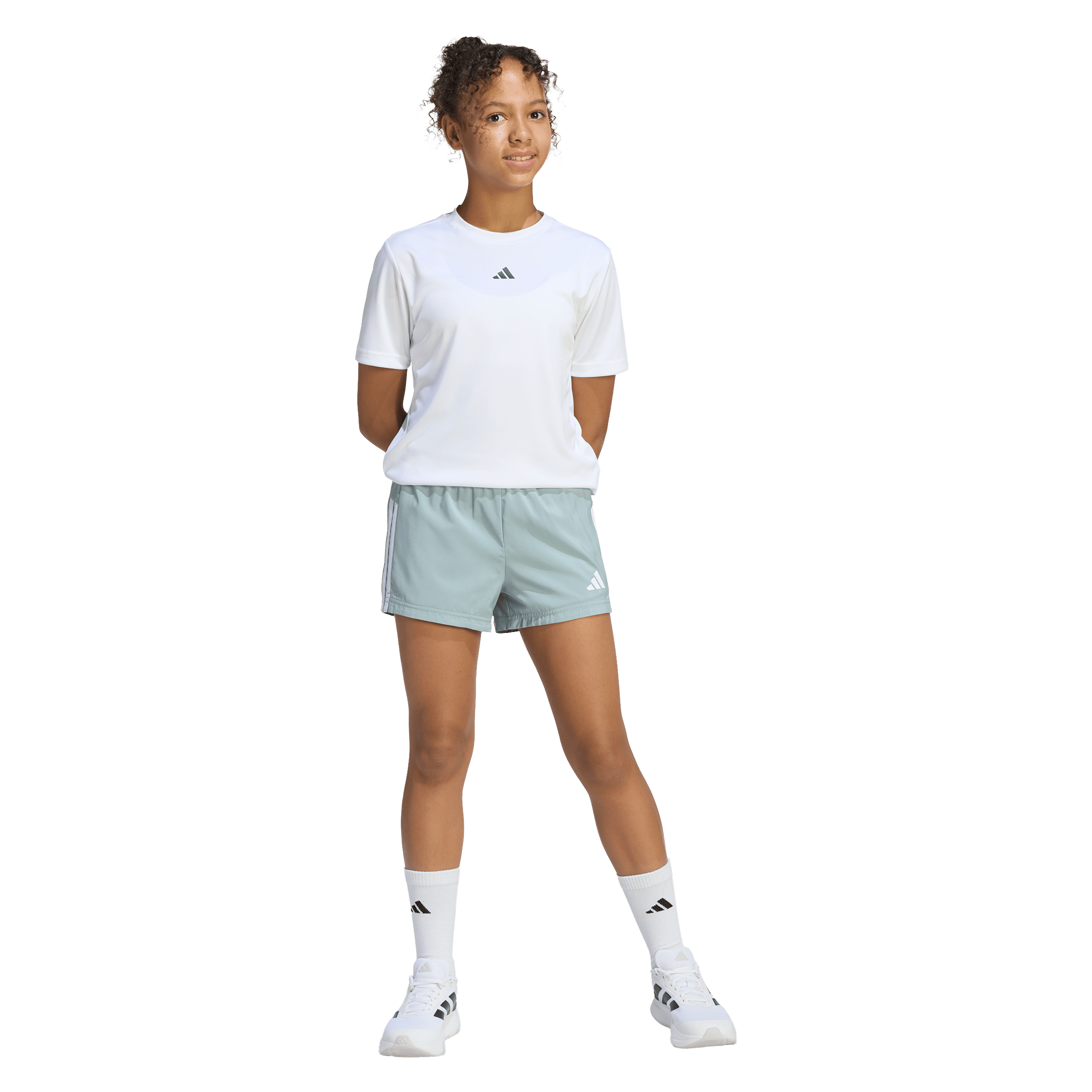 Kids adidas Train Essentials 3-Stripes Shorts