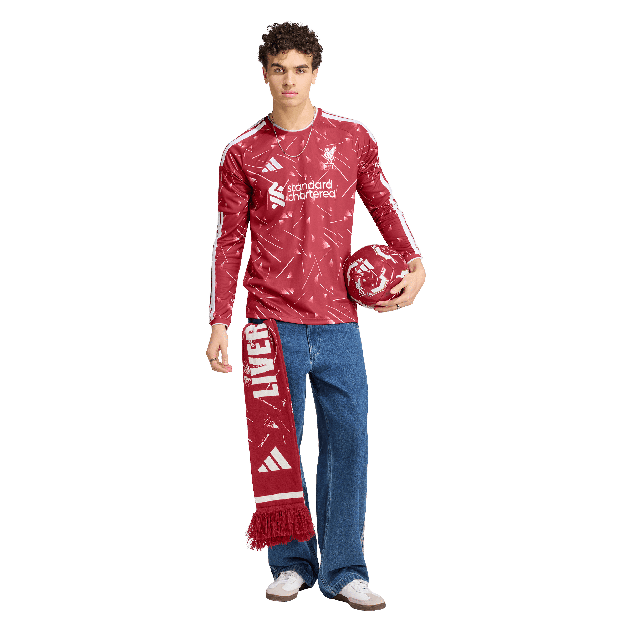 Mens adidas Liverpool FC 26/27 Home Football Jersey
