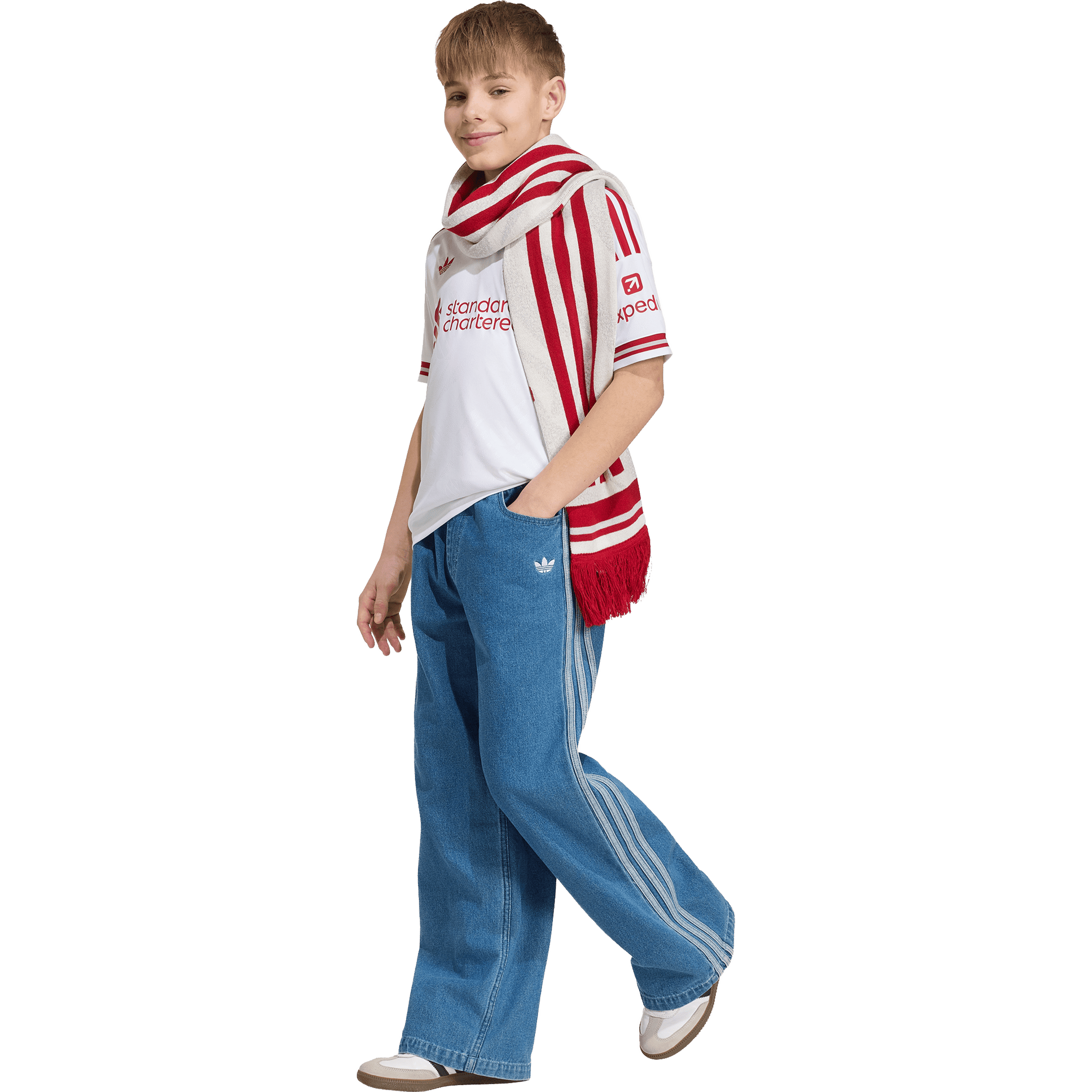 Kids adidas Liverpool FC 26/27 Away Football Jersey