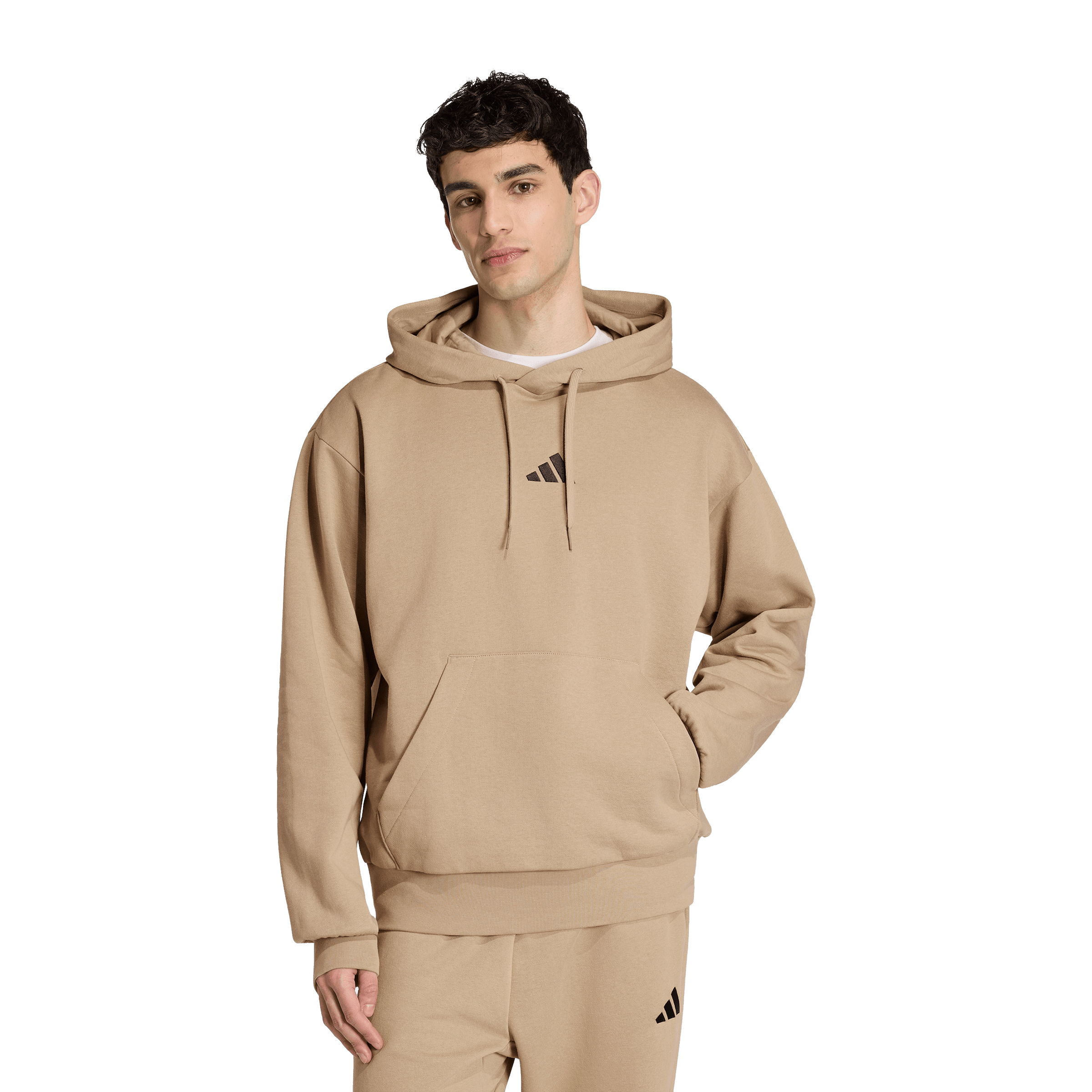 Mens adidas Essentials Feelcozy Fleece Hoodie