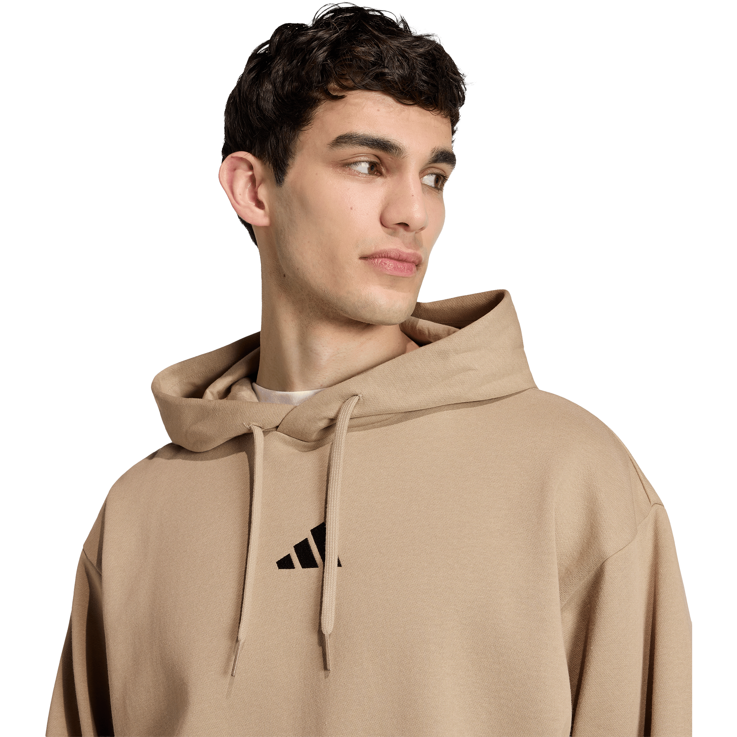 Mens adidas Essentials Feelcozy Fleece Hoodie