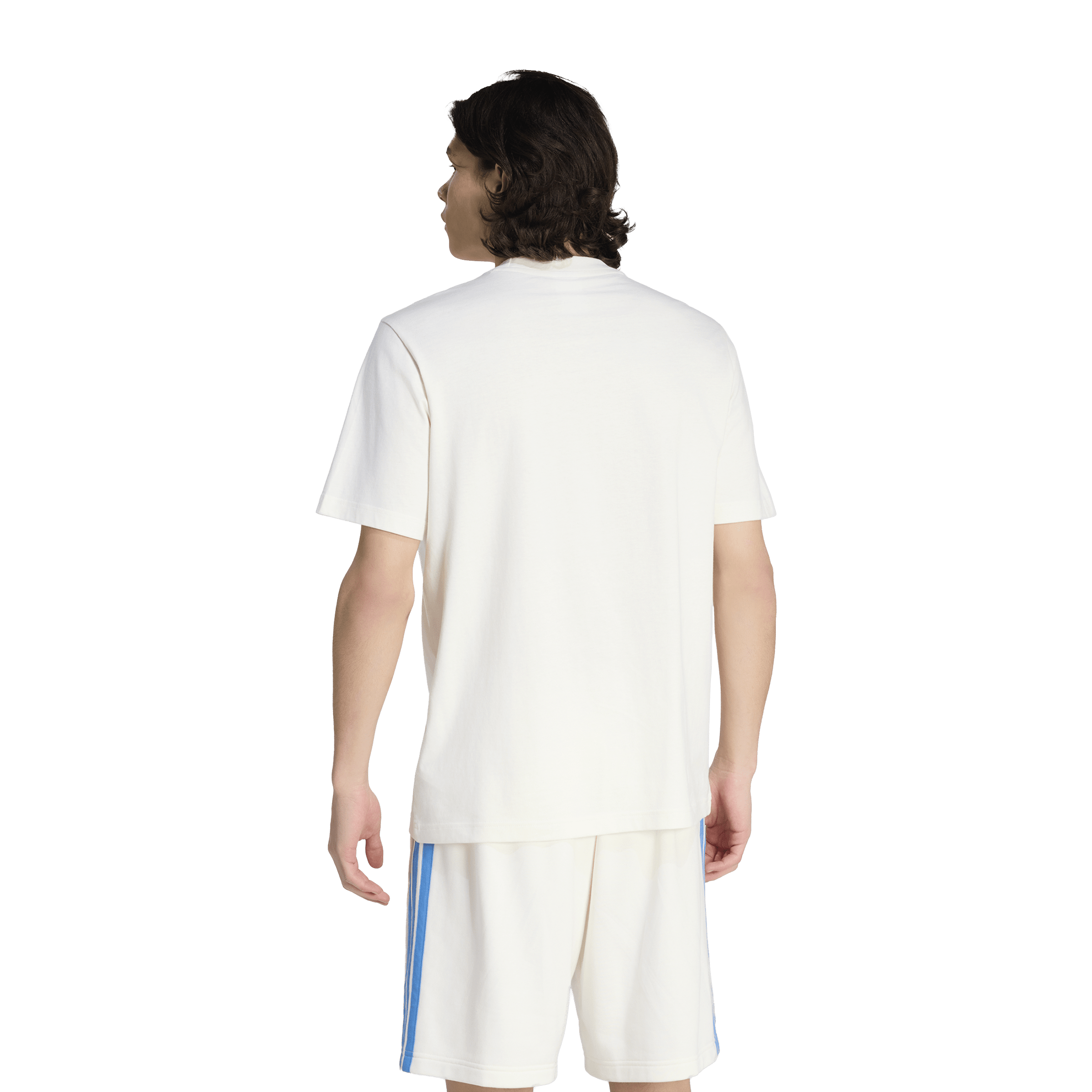Mens adidas Essentials Single Jersey Big Logo Tee