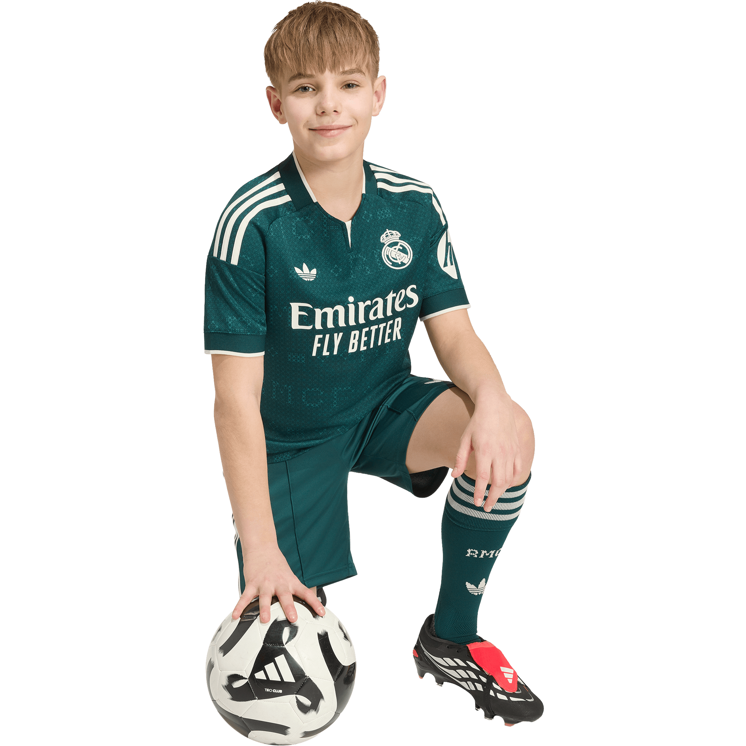 Kids adidas Real Madrid 26/27 Away Football Jersey