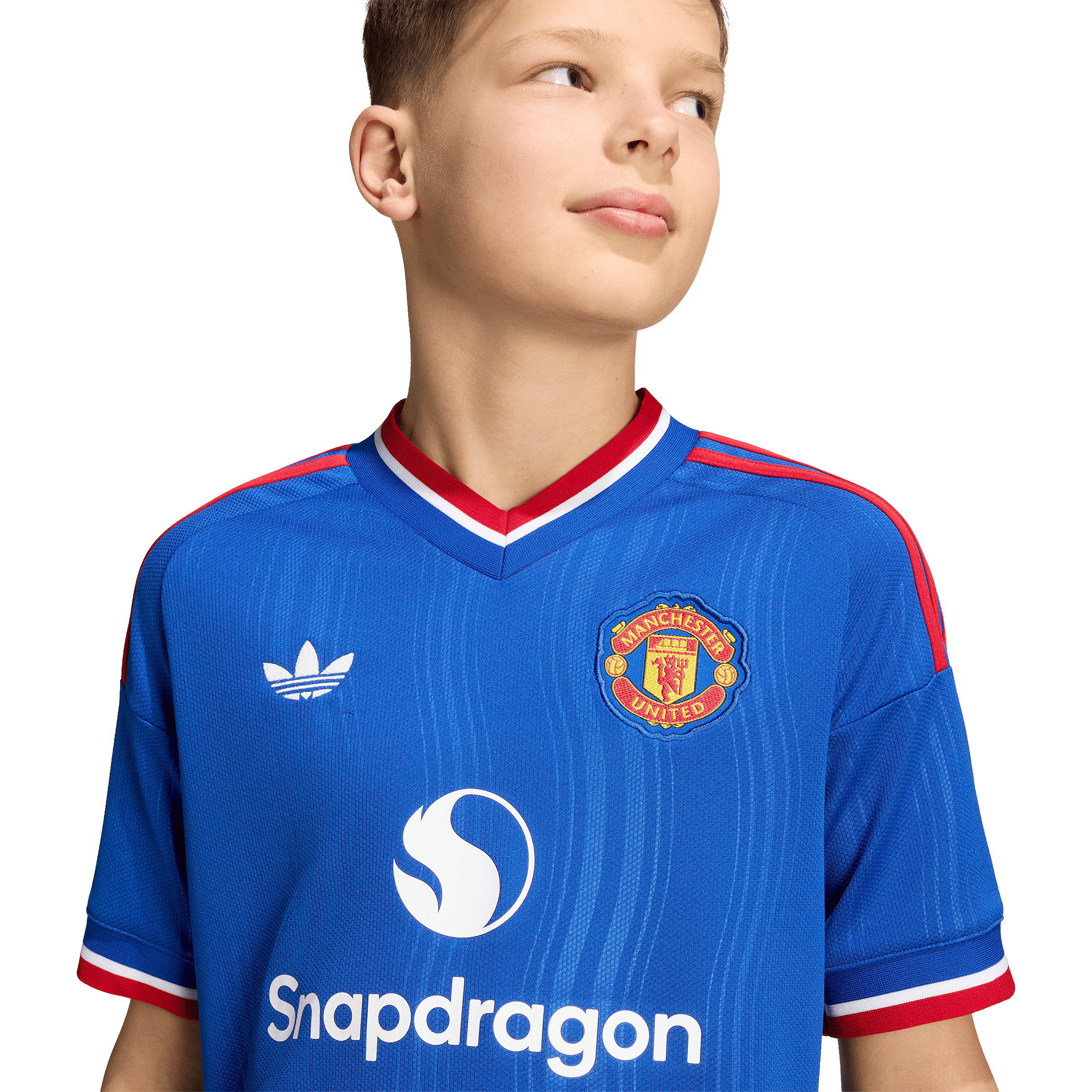 Kids adidas Manchester United 26/27 Away Football Jersey