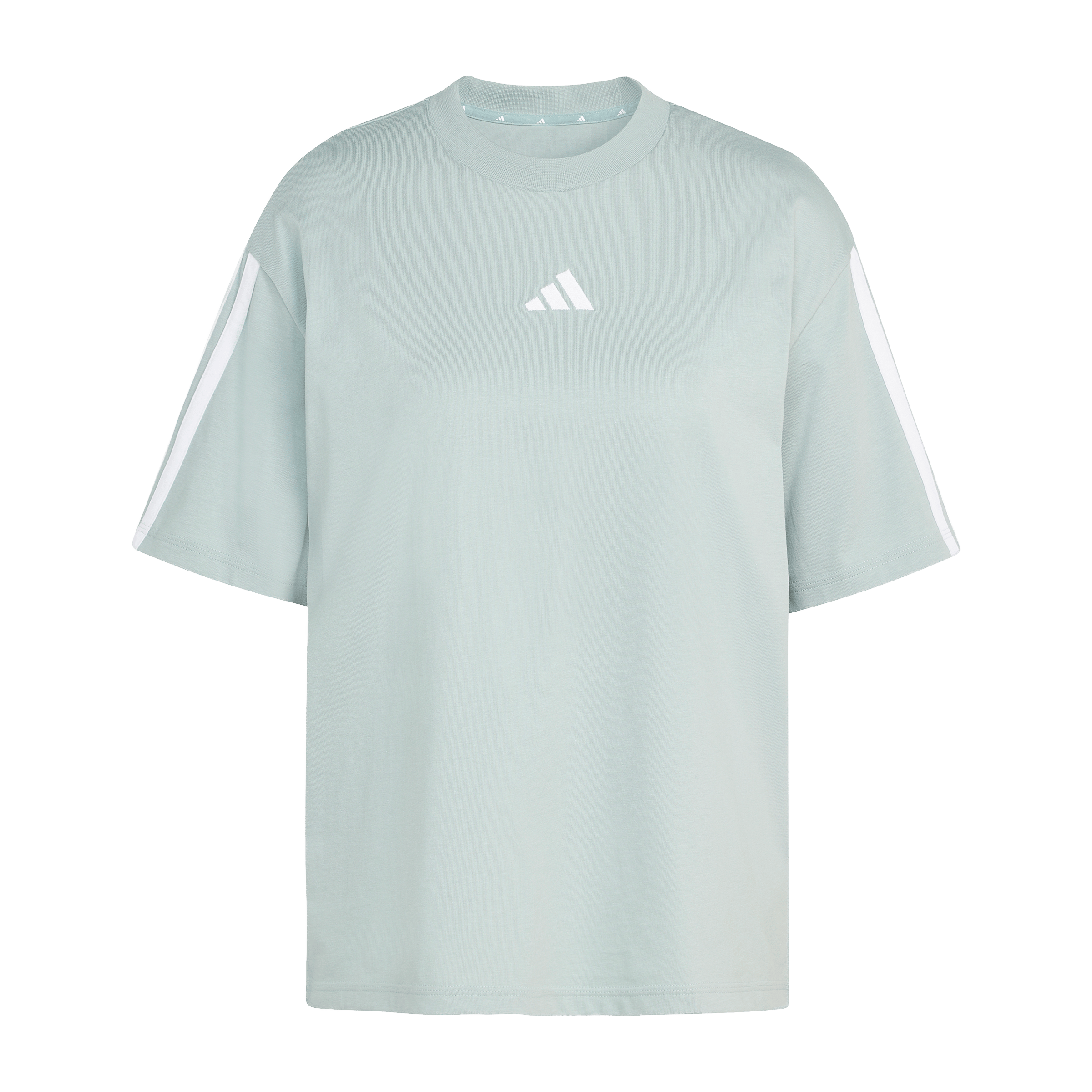 Womens adidas Essentials 3 Stripes Boyfriend Tee