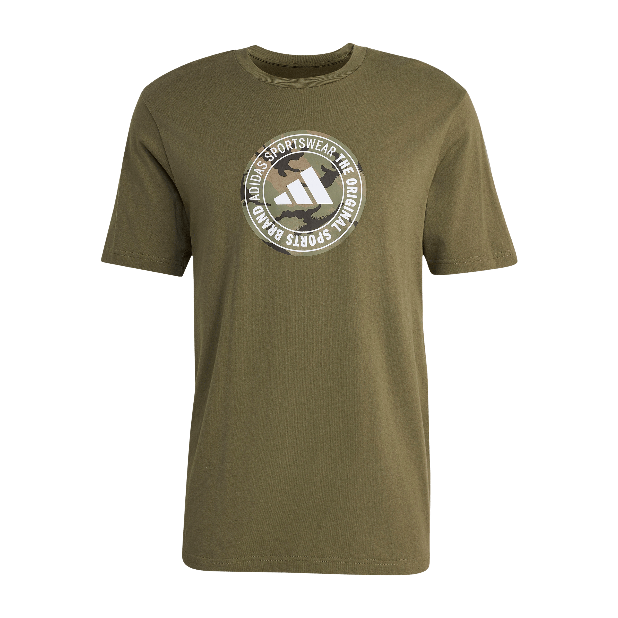 Mens adidas Camo Circle Graphic Tee