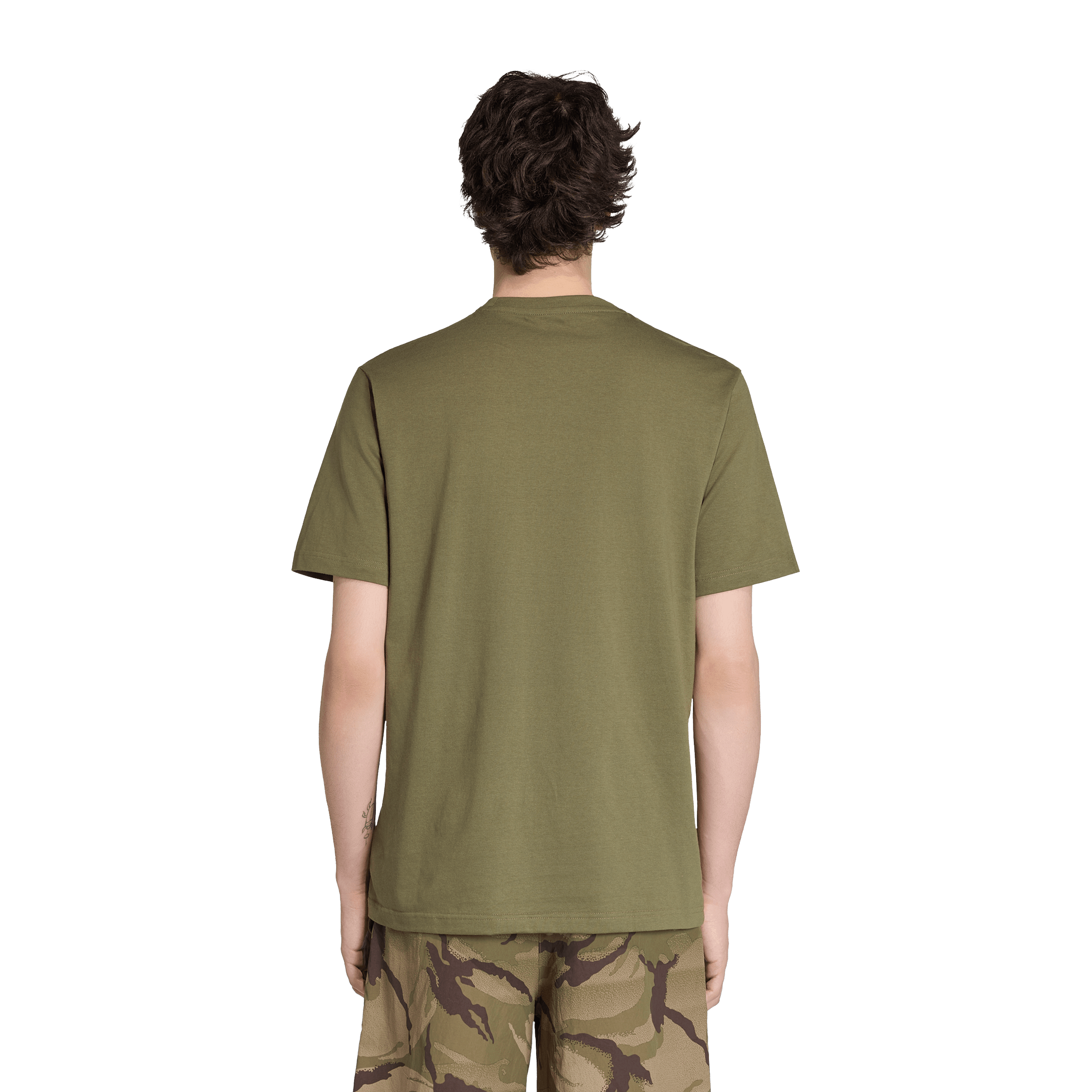 Mens adidas Camo Circle Graphic Tee