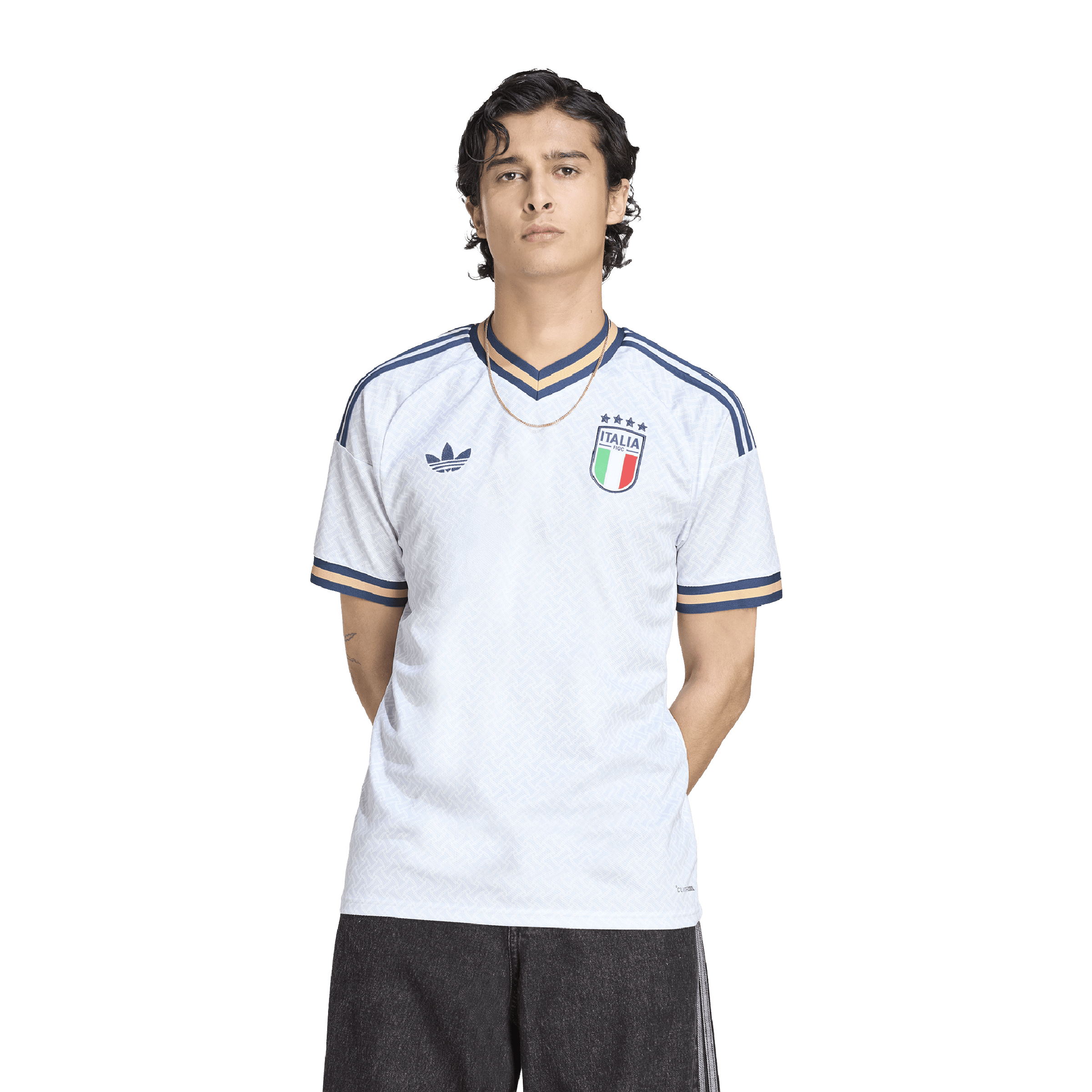Mens adidas Italy 26 Away Football Jersey